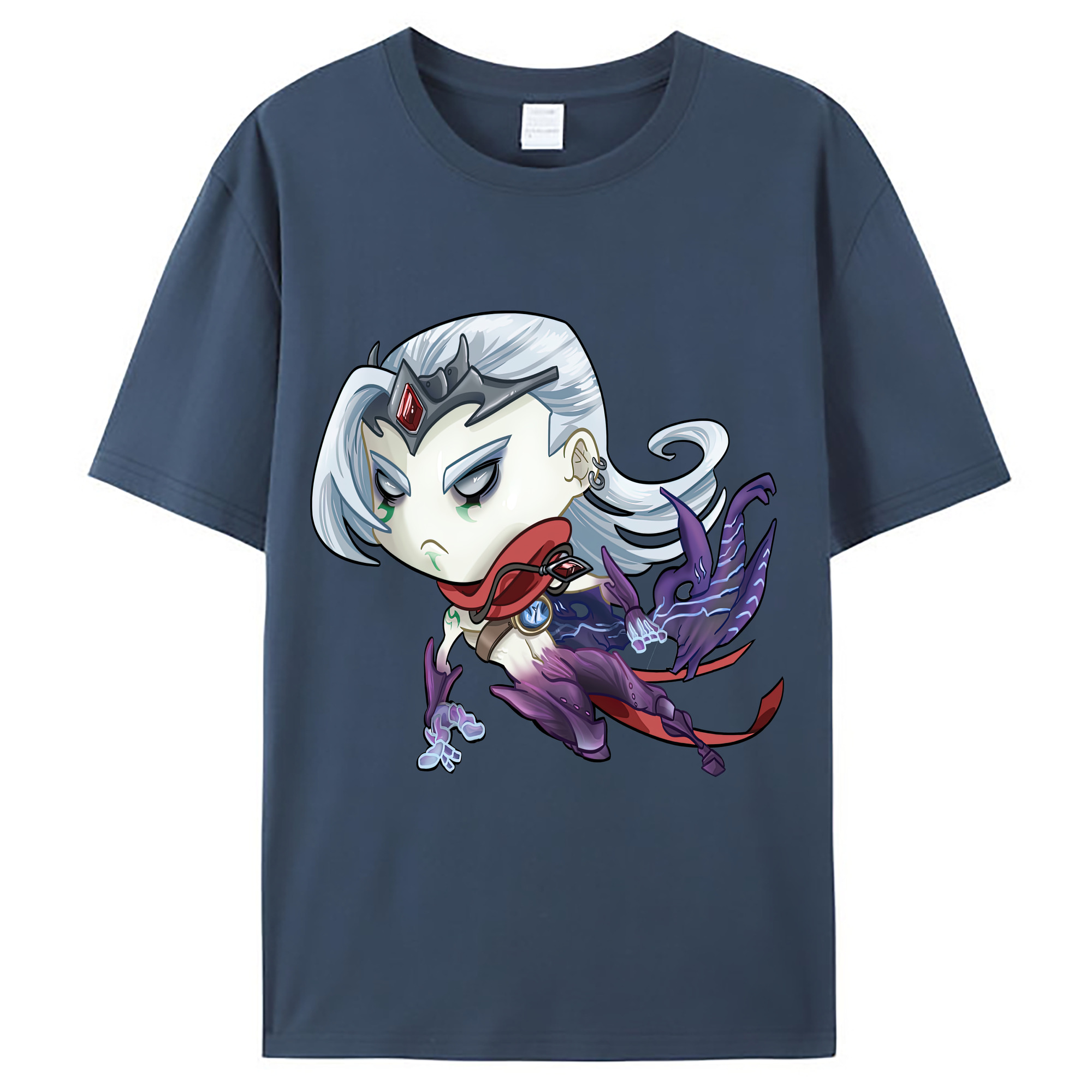 （画像用） リーグ・オブ・レジェンド League of Legends LOL レディースカジュアルプリントTシャツ（綿100％）