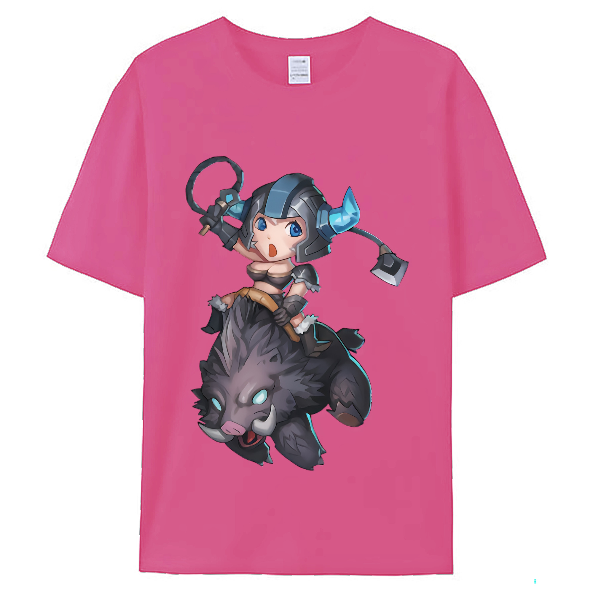 （画像用） リーグ・オブ・レジェンド League of Legends LOL レディースカジュアルプリントTシャツ（綿100％）
