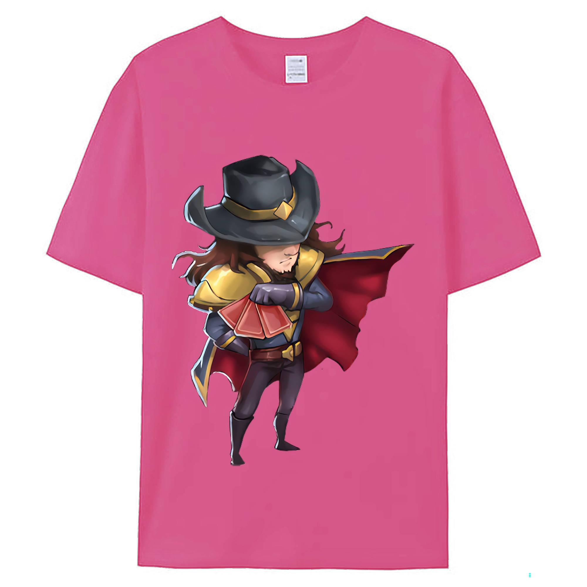 （画像用） リーグ・オブ・レジェンド League of Legends LOL レディースカジュアルプリントTシャツ（綿100％）
