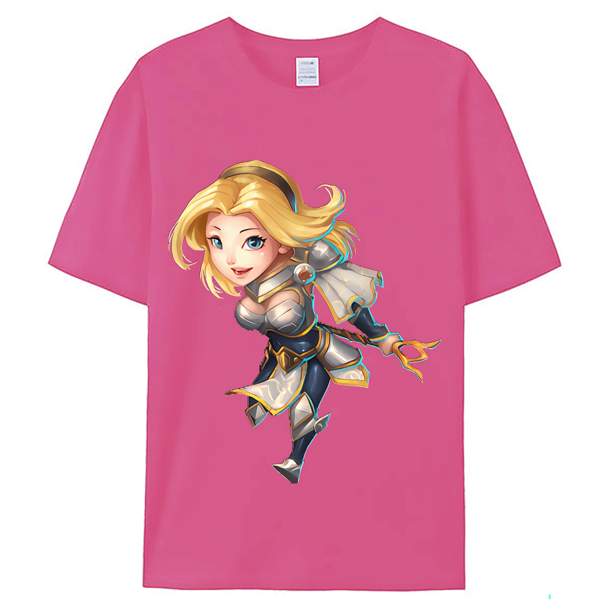 （画像用） リーグ・オブ・レジェンド League of Legends LOL レディースカジュアルプリントTシャツ（綿100％）