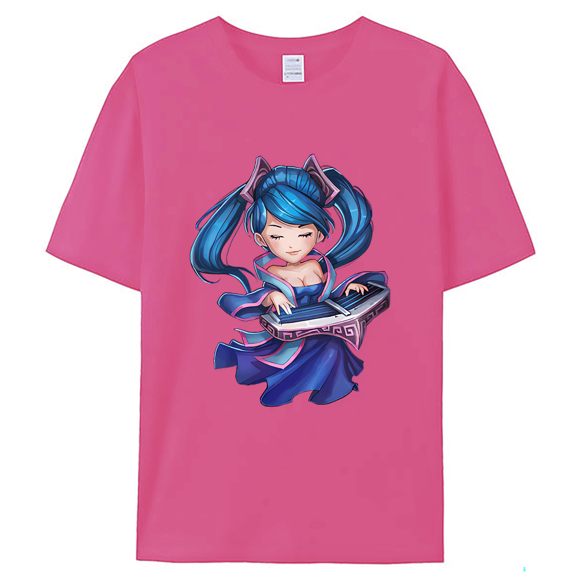 （画像用） リーグ・オブ・レジェンド League of Legends LOL レディースカジュアルプリントTシャツ（綿100％）