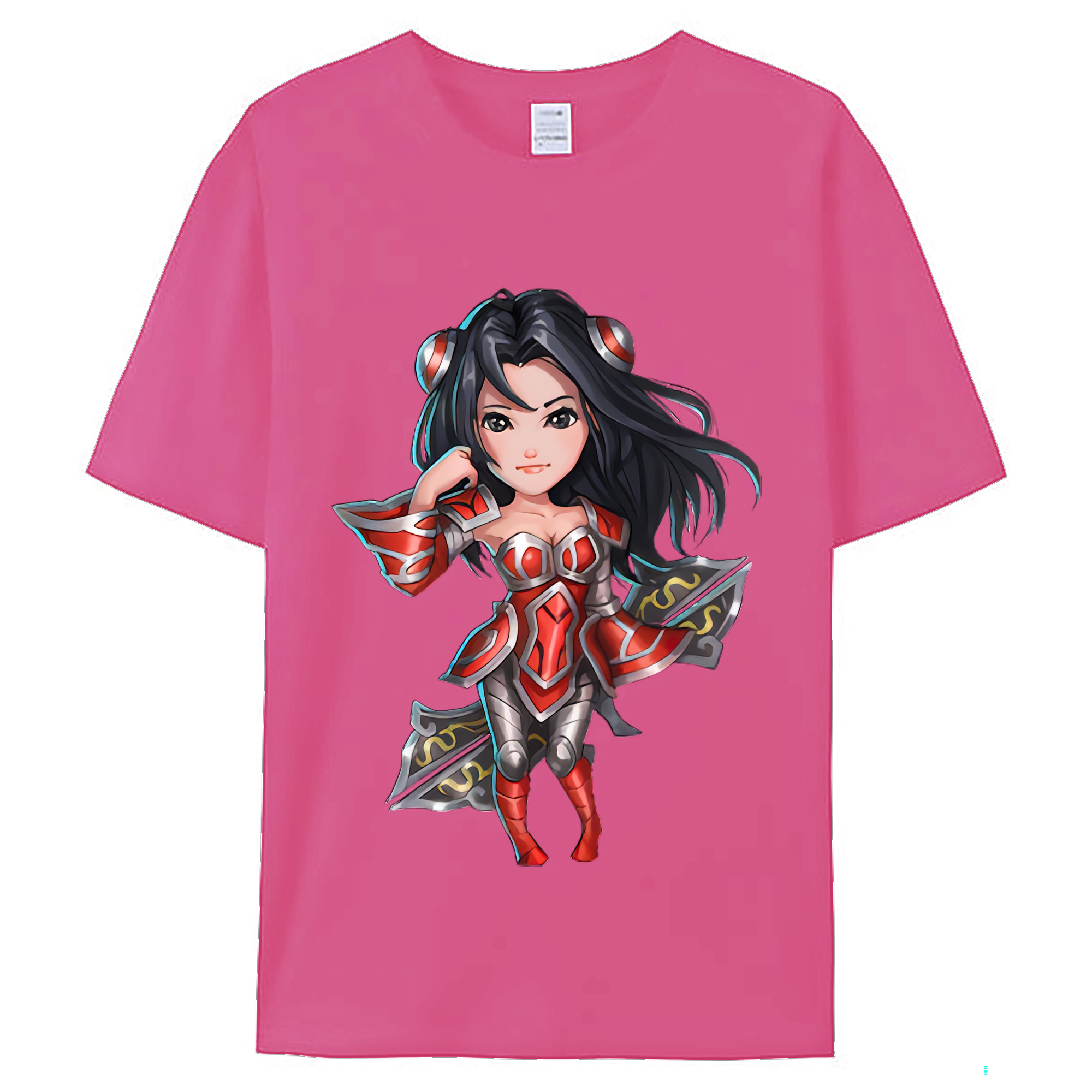 （画像用） リーグ・オブ・レジェンド League of Legends LOL レディースカジュアルプリントTシャツ（綿100％）