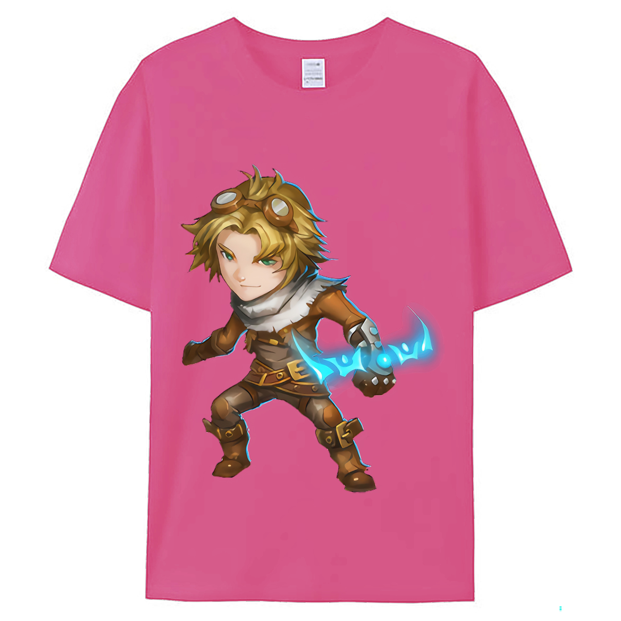（画像用） リーグ・オブ・レジェンド League of Legends LOL レディースカジュアルプリントTシャツ（綿100％）