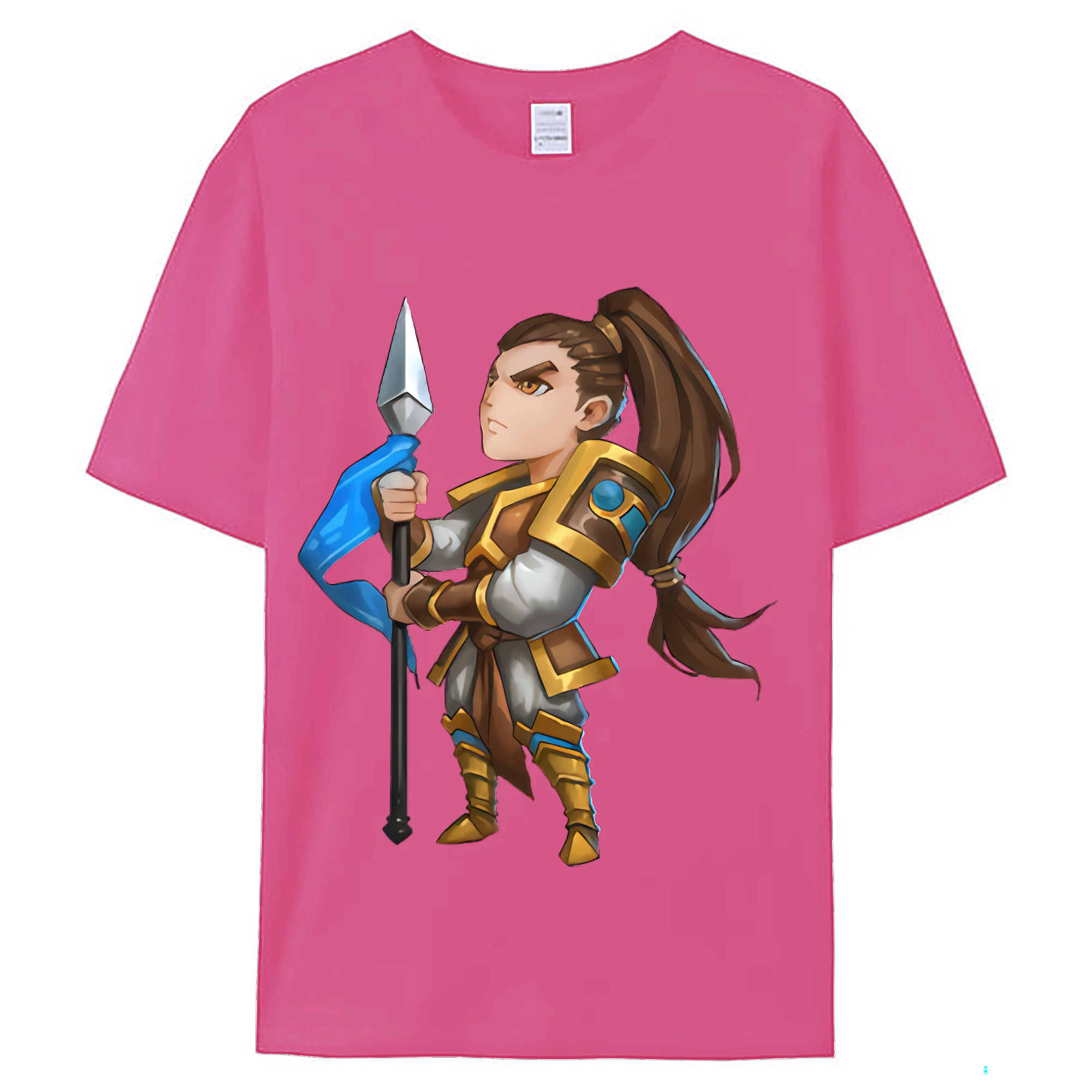 （画像用） リーグ・オブ・レジェンド League of Legends LOL レディースカジュアルプリントTシャツ（綿100％）