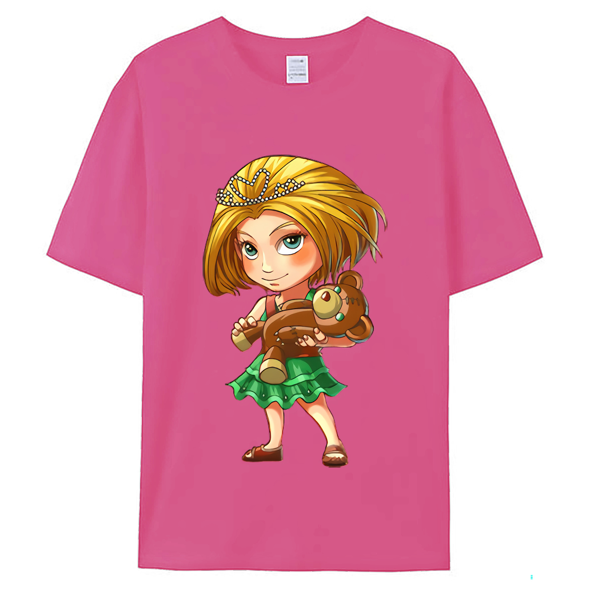 （画像用） リーグ・オブ・レジェンド League of Legends LOL レディースカジュアルプリントTシャツ（綿100％）