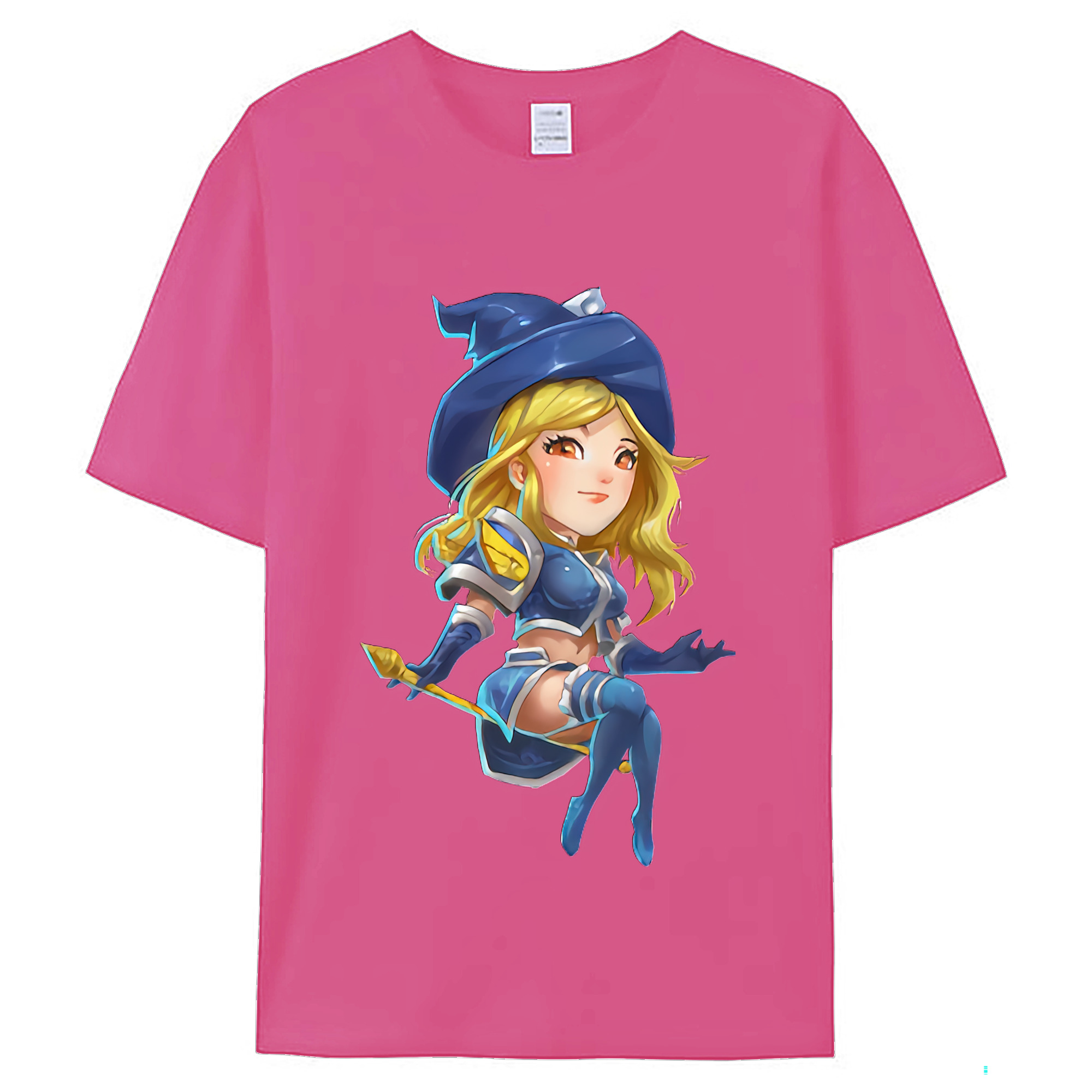 （画像用） リーグ・オブ・レジェンド League of Legends LOL レディースカジュアルプリントTシャツ（綿100％）