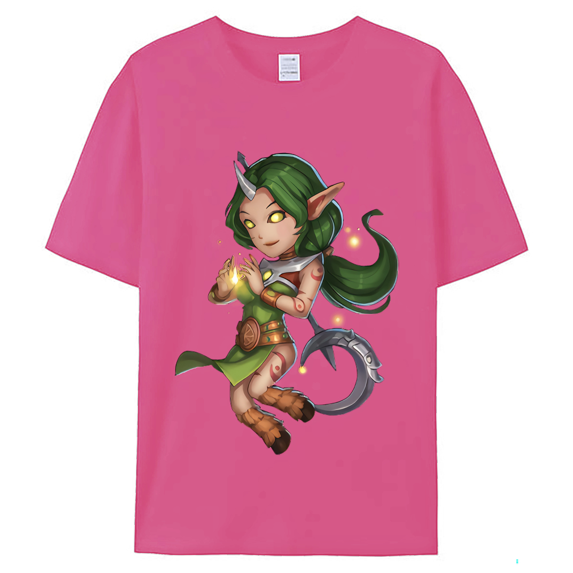 （画像用） リーグ・オブ・レジェンド League of Legends LOL レディースカジュアルプリントTシャツ（綿100％）
