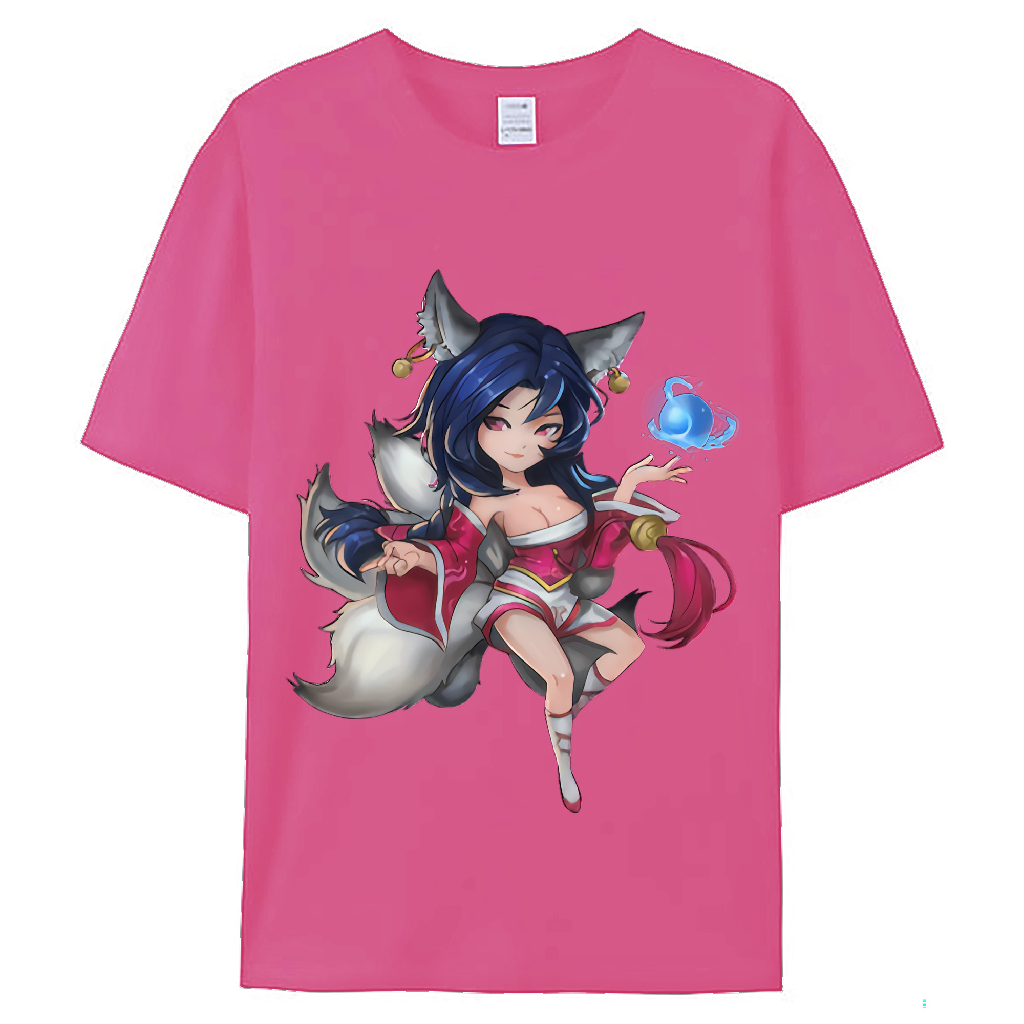 （画像用） リーグ・オブ・レジェンド League of Legends LOL レディースカジュアルプリントTシャツ（綿100％）