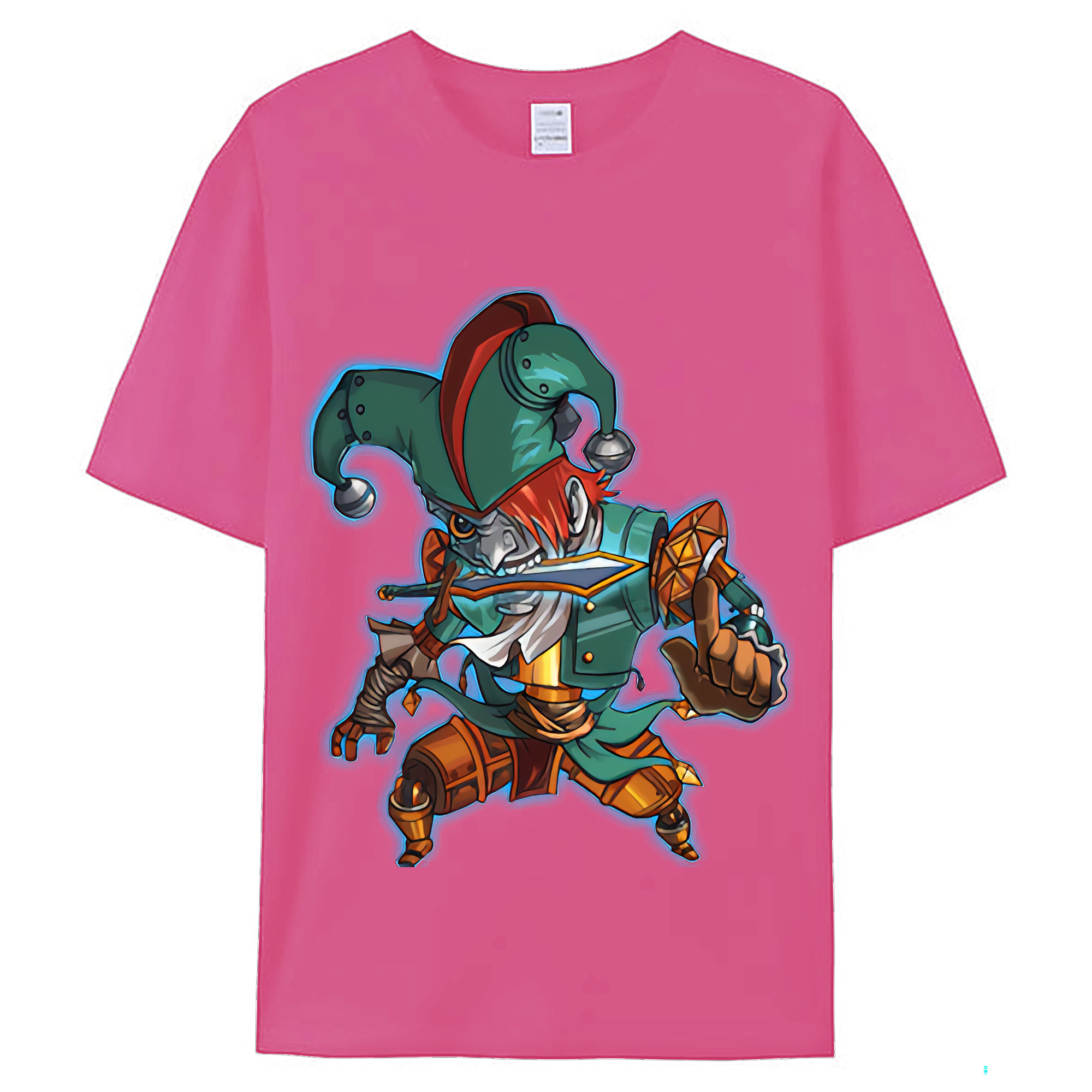 （画像用） リーグ・オブ・レジェンド League of Legends LOL レディースカジュアルプリントTシャツ（綿100％）