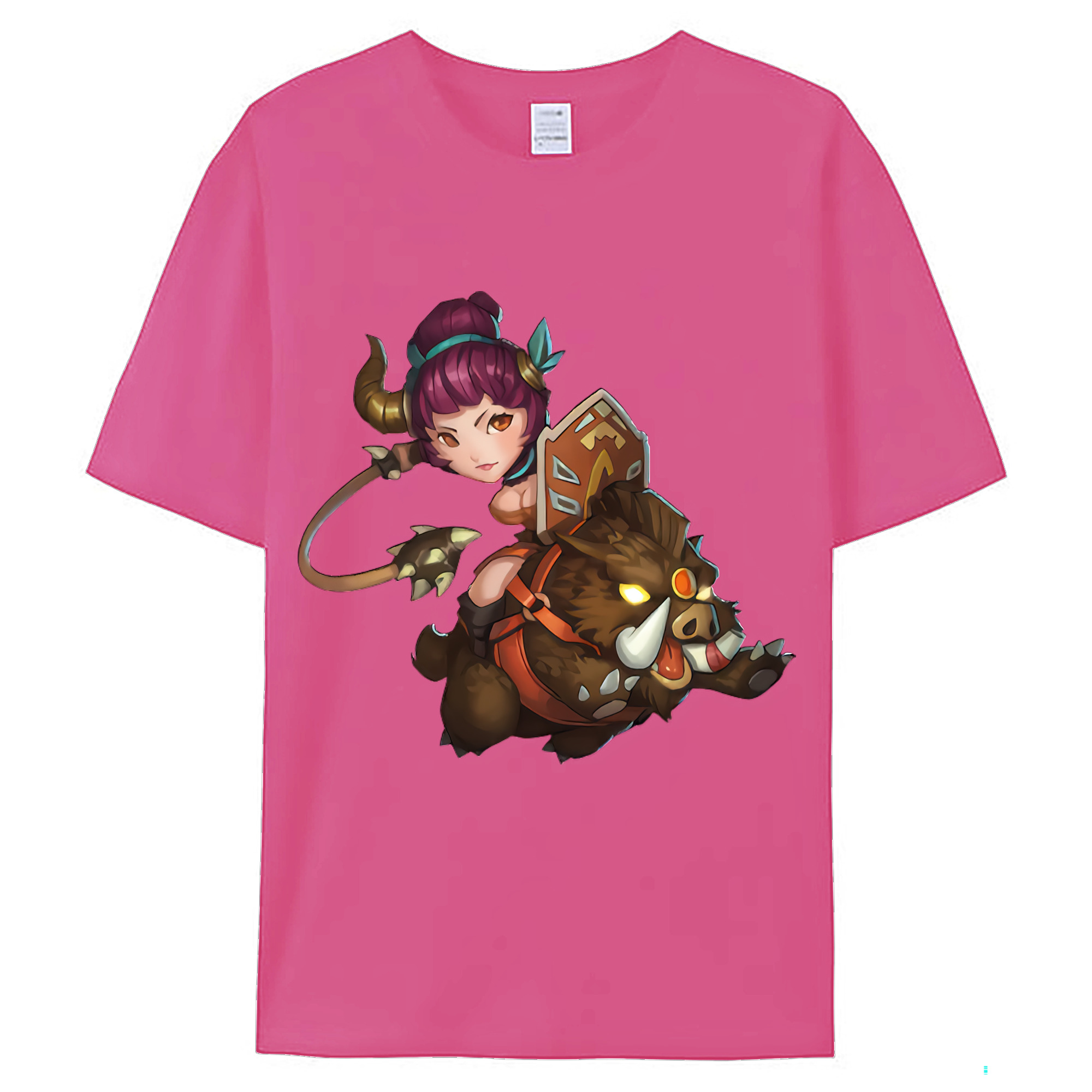 （画像用） リーグ・オブ・レジェンド League of Legends LOL レディースカジュアルプリントTシャツ（綿100％）