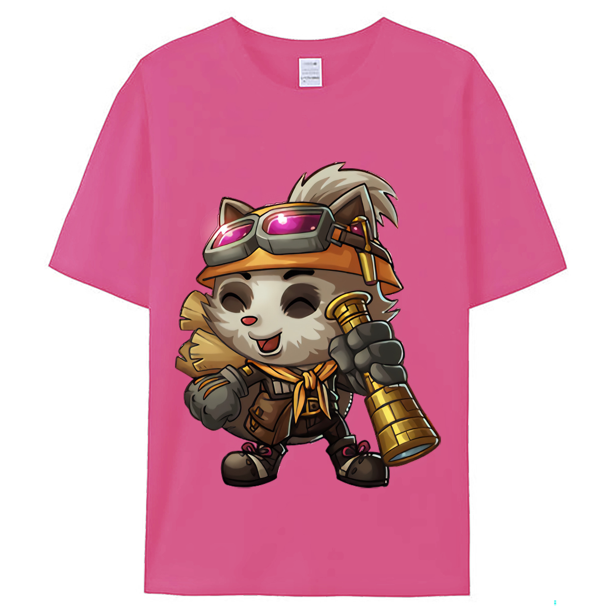 （画像用） リーグ・オブ・レジェンド League of Legends LOL レディースカジュアルプリントTシャツ（綿100％）
