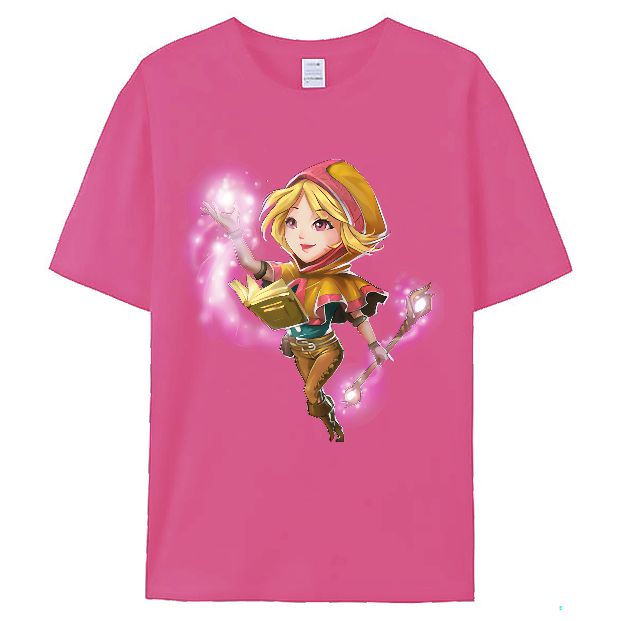（画像用） リーグ・オブ・レジェンド League of Legends LOL レディースカジュアルプリントTシャツ（綿100％）