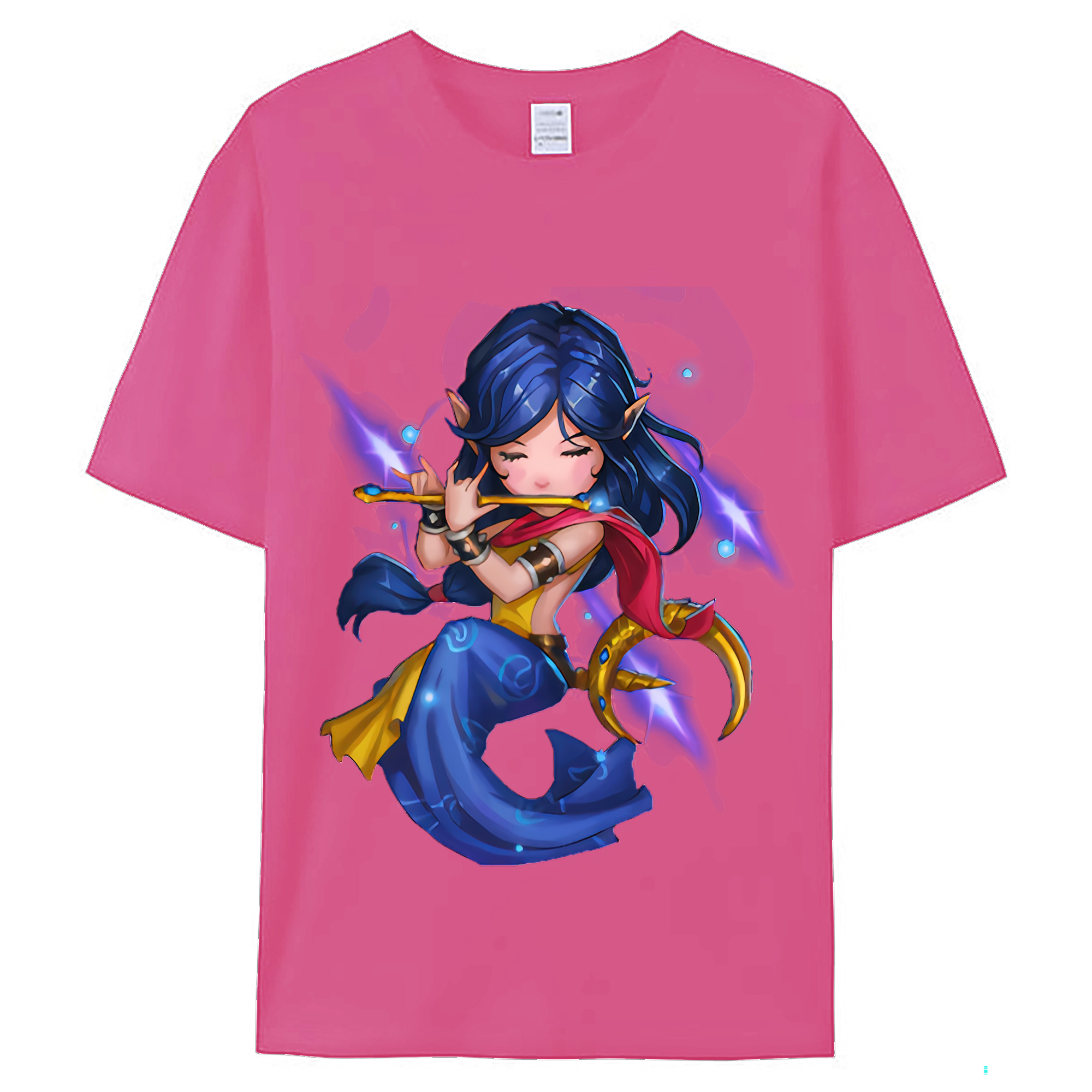 （画像用） リーグ・オブ・レジェンド League of Legends LOL レディースカジュアルプリントTシャツ（綿100％）
