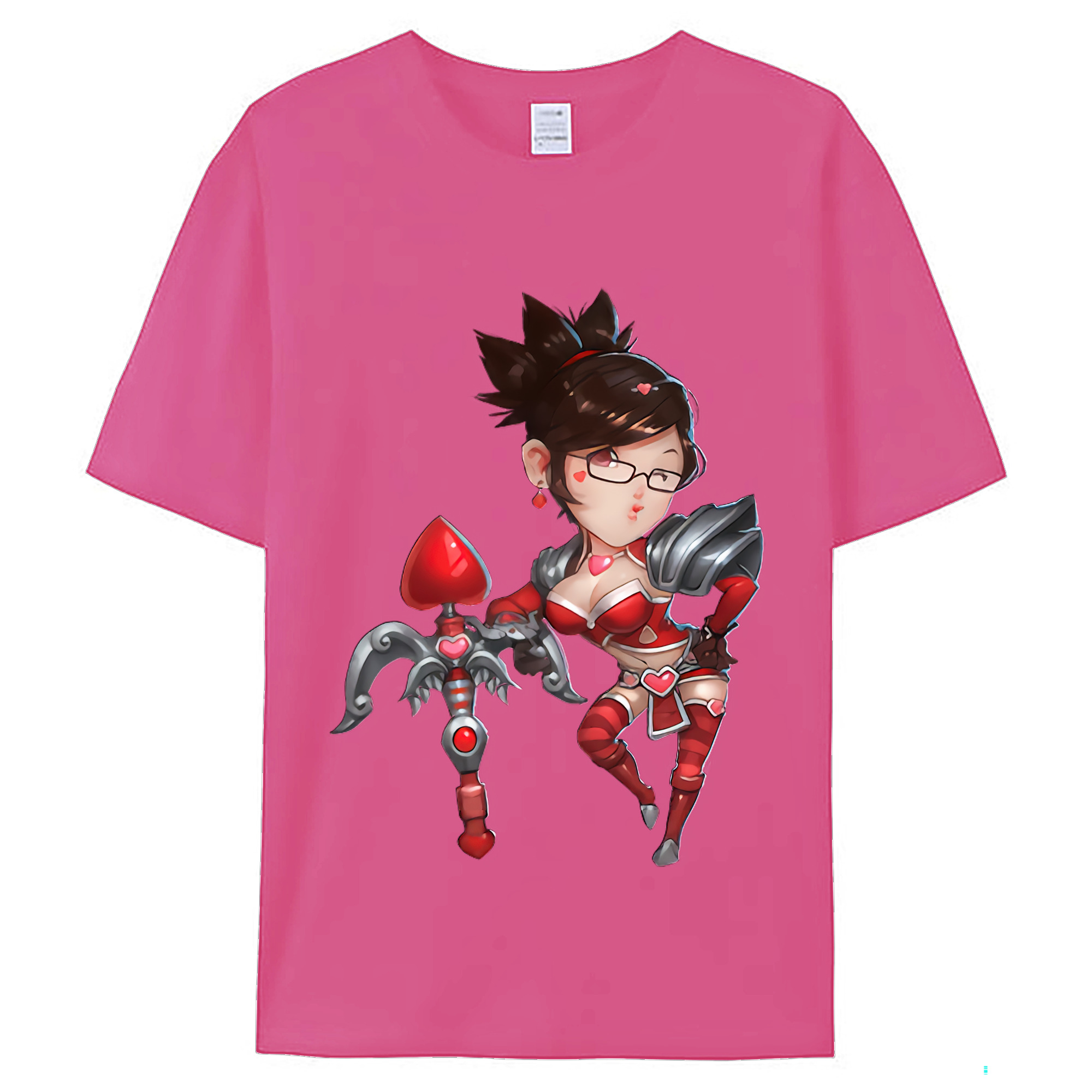 （画像用） リーグ・オブ・レジェンド League of Legends LOL レディースカジュアルプリントTシャツ（綿100％）