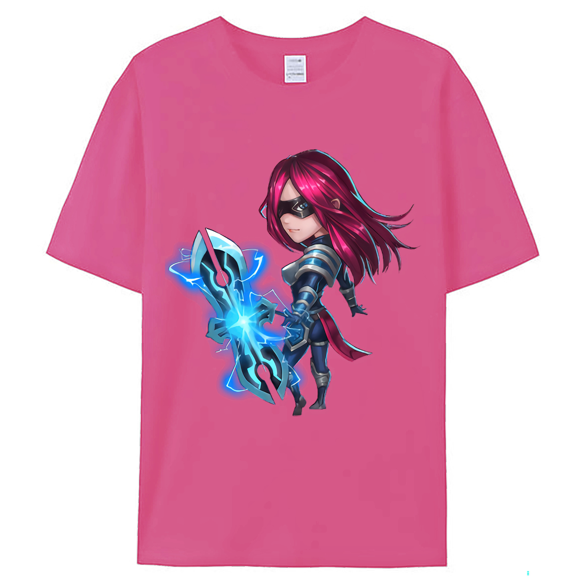 （画像用） リーグ・オブ・レジェンド League of Legends LOL レディースカジュアルプリントTシャツ（綿100％）