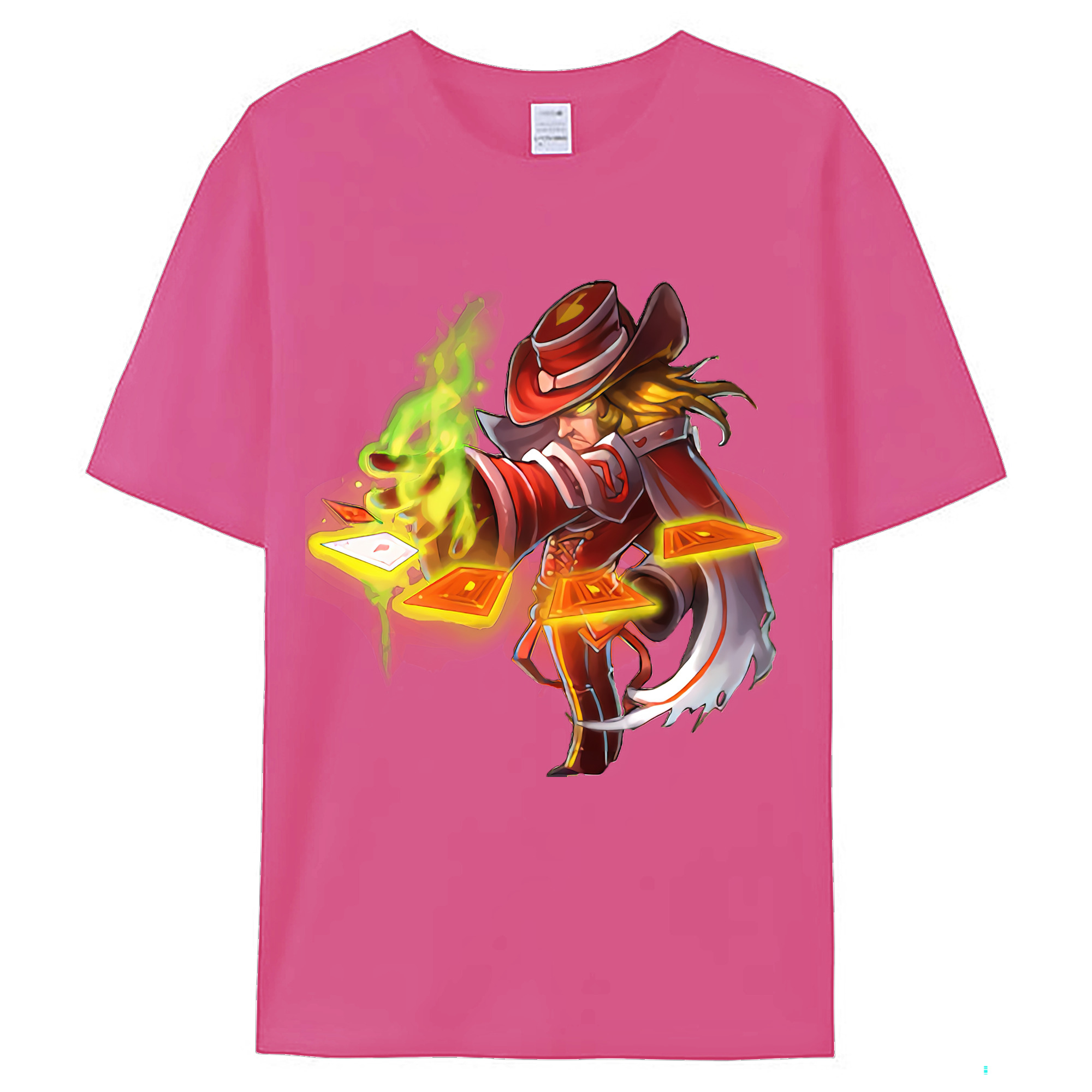 （画像用） リーグ・オブ・レジェンド League of Legends LOL レディースカジュアルプリントTシャツ（綿100％）