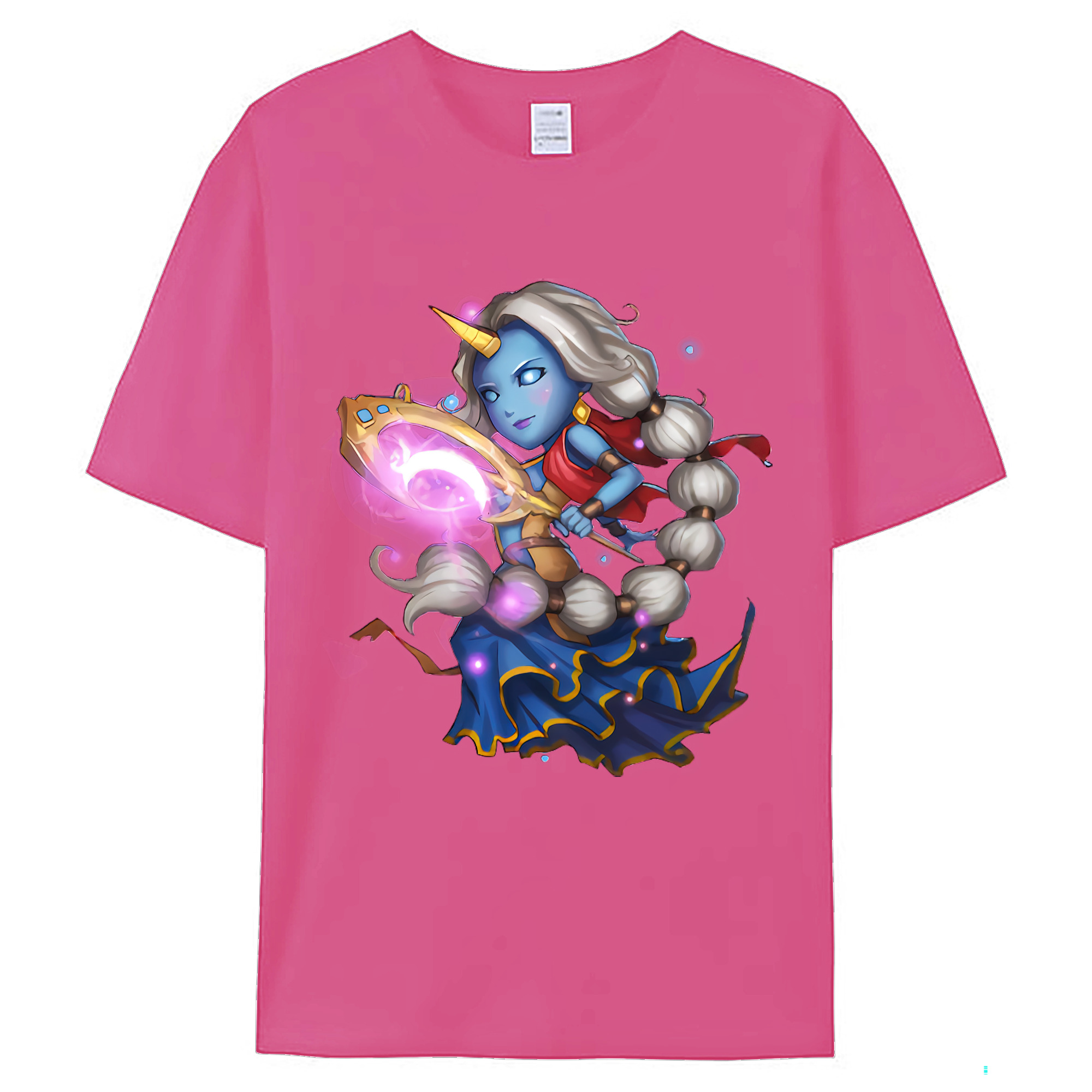 （画像用） リーグ・オブ・レジェンド League of Legends LOL レディースカジュアルプリントTシャツ（綿100％）