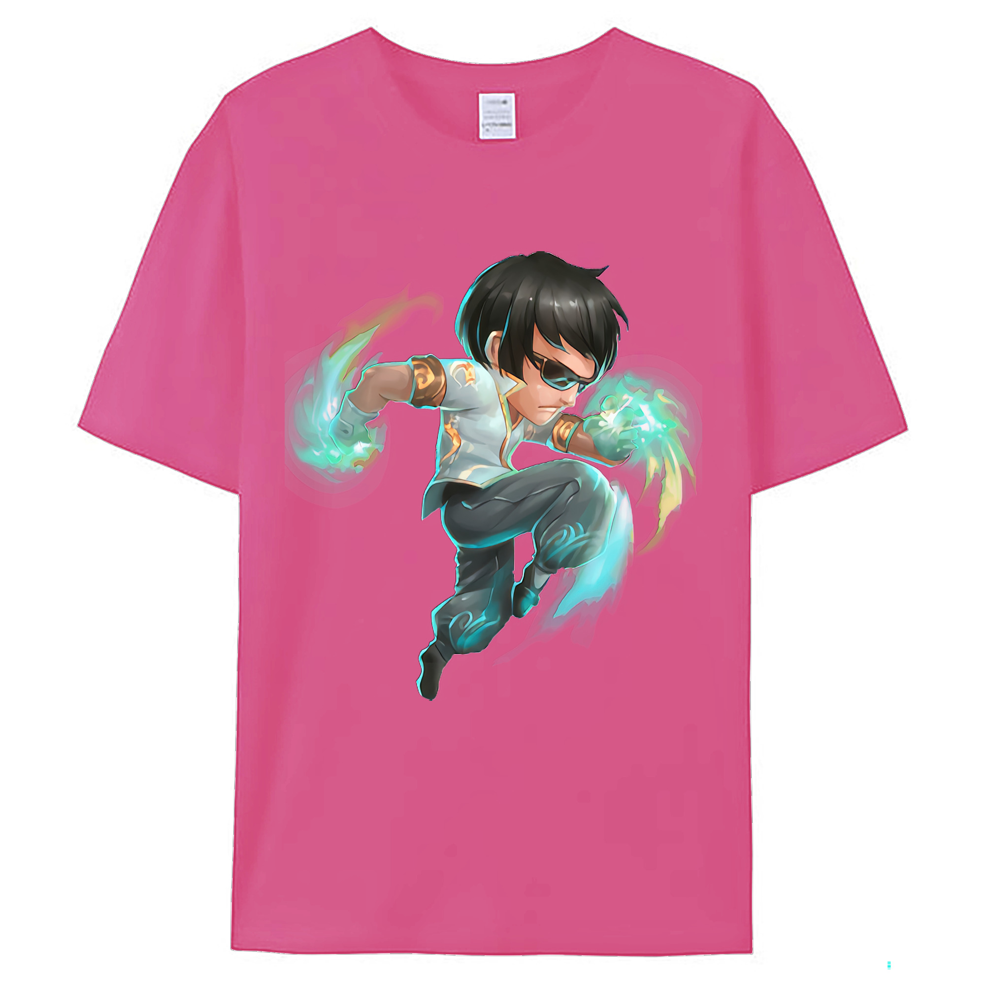 （画像用） リーグ・オブ・レジェンド League of Legends LOL レディースカジュアルプリントTシャツ（綿100％）