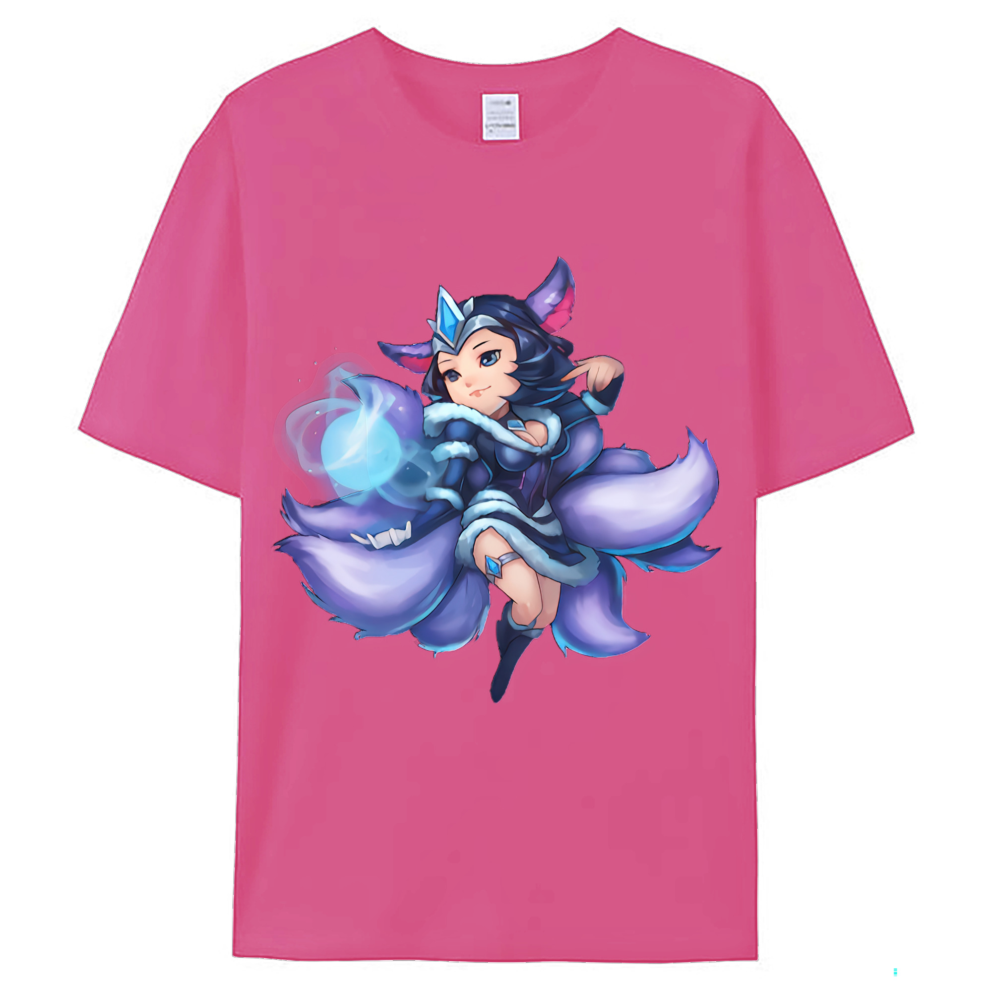（画像用） リーグ・オブ・レジェンド League of Legends LOL レディースカジュアルプリントTシャツ（綿100％）