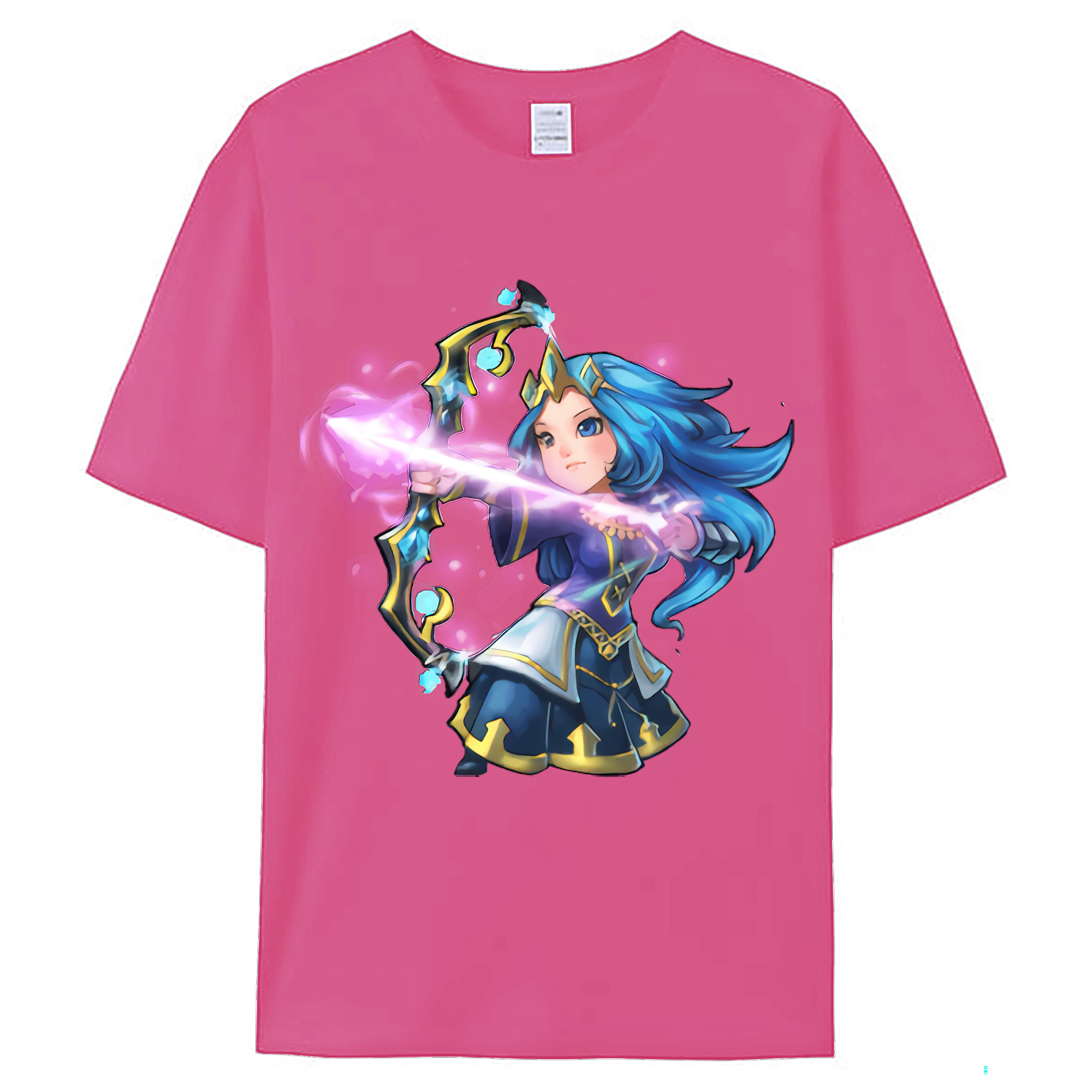 （画像用） リーグ・オブ・レジェンド League of Legends LOL レディースカジュアルプリントTシャツ（綿100％）