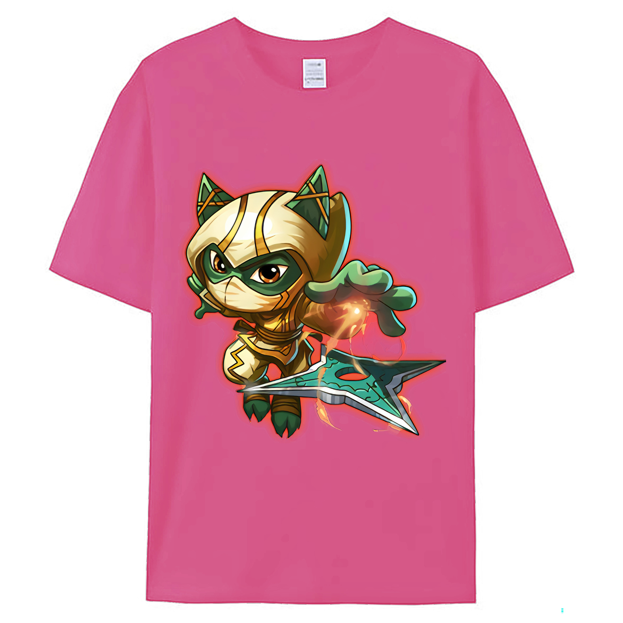 （画像用） リーグ・オブ・レジェンド League of Legends LOL レディースカジュアルプリントTシャツ（綿100％）