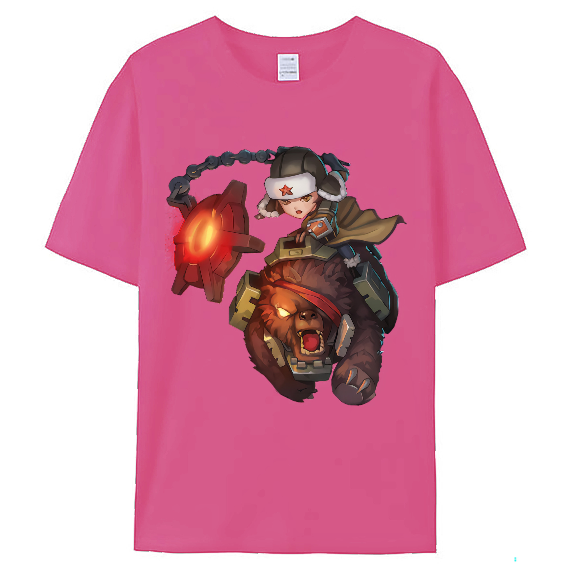 （画像用） リーグ・オブ・レジェンド League of Legends LOL レディースカジュアルプリントTシャツ（綿100％）