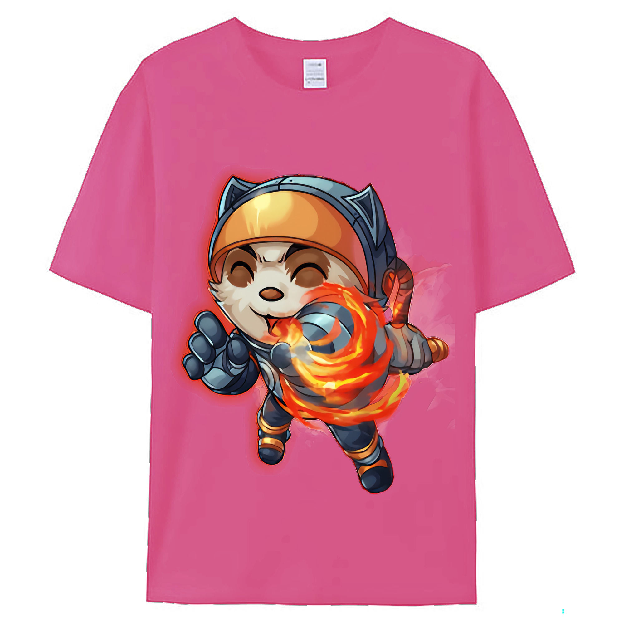 （画像用） リーグ・オブ・レジェンド League of Legends LOL レディースカジュアルプリントTシャツ（綿100％）