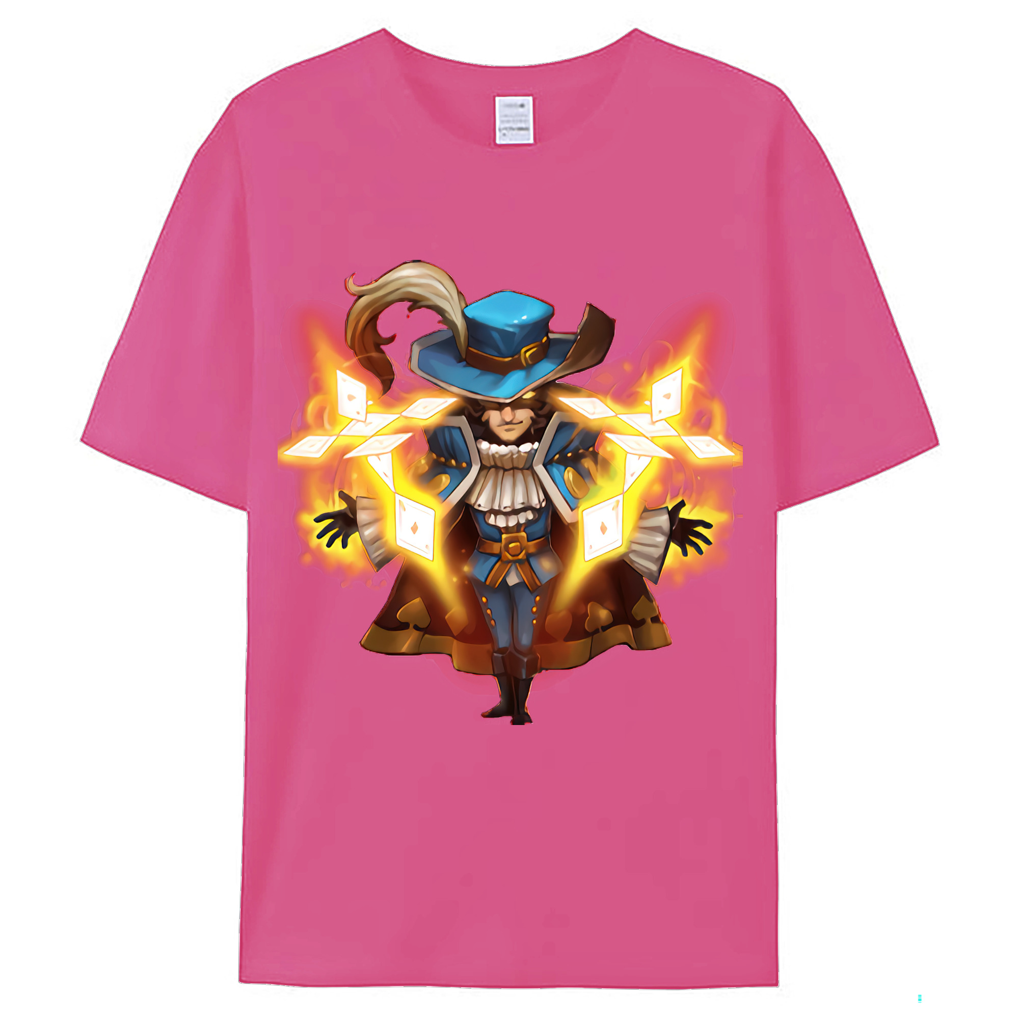 （画像用） リーグ・オブ・レジェンド League of Legends LOL レディースカジュアルプリントTシャツ（綿100％）