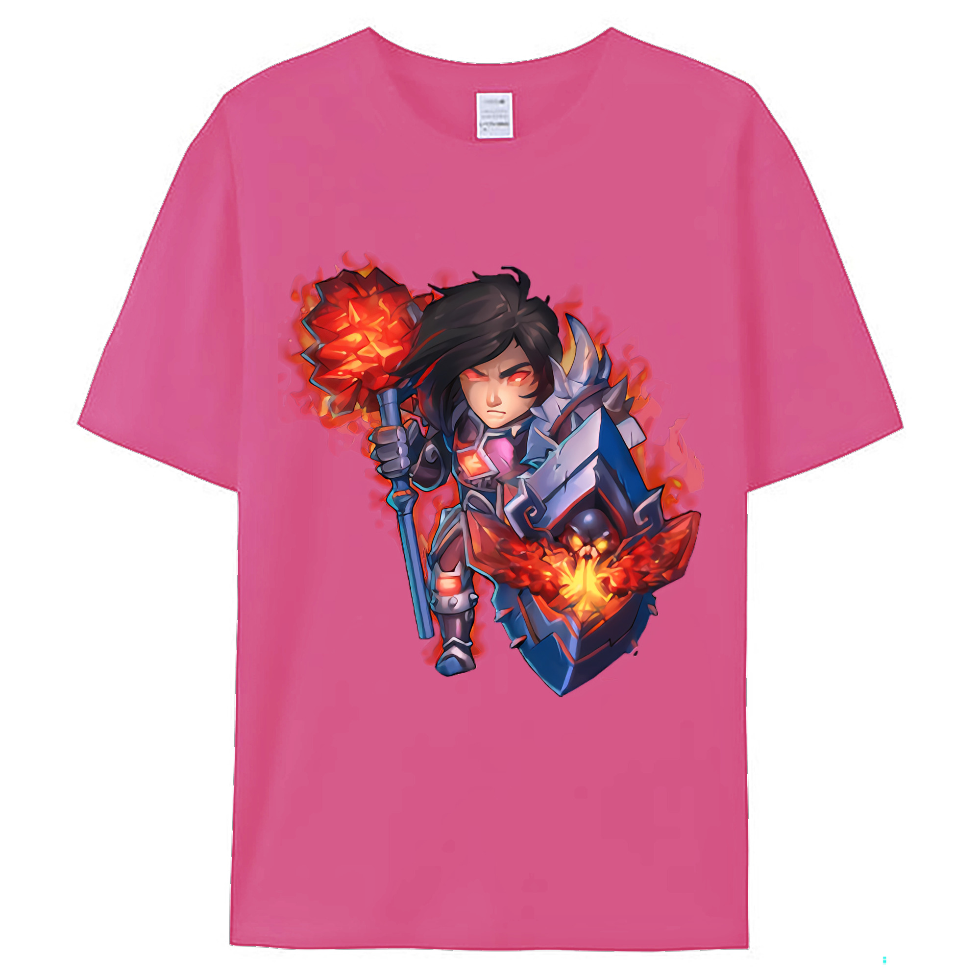 （画像用） リーグ・オブ・レジェンド League of Legends LOL レディースカジュアルプリントTシャツ（綿100％）