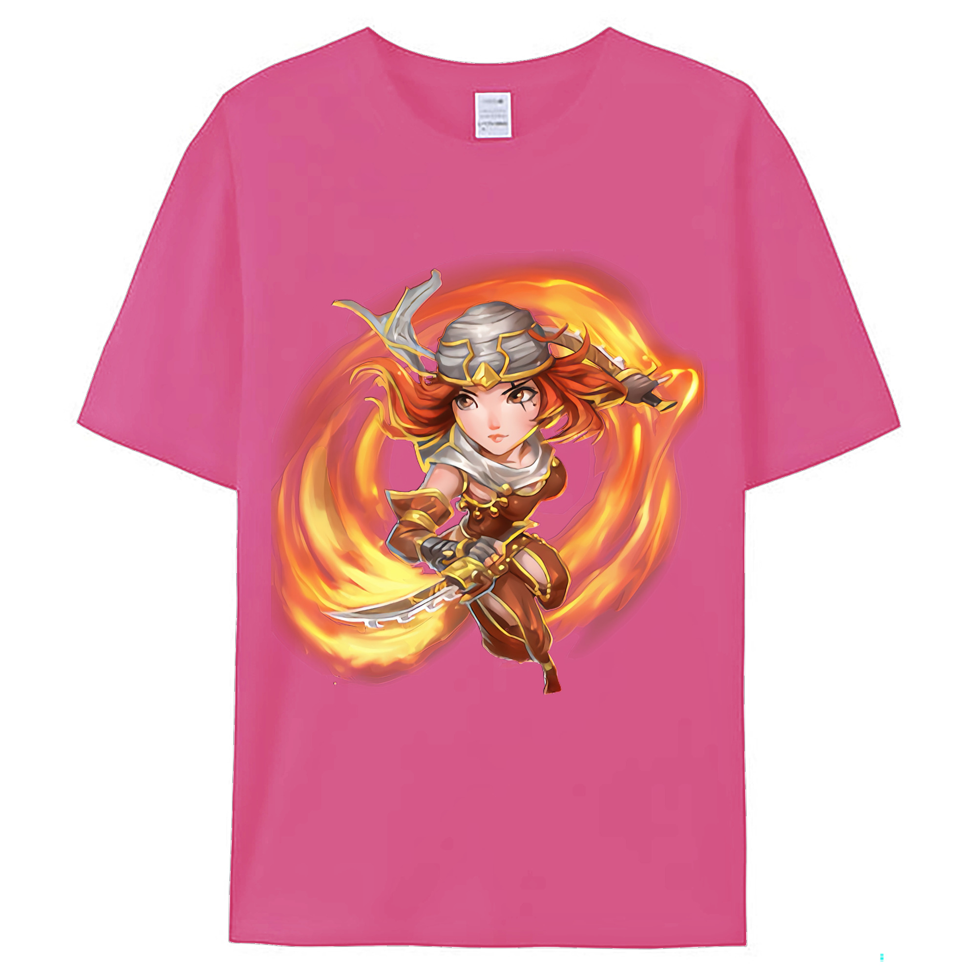 （画像用） リーグ・オブ・レジェンド League of Legends LOL レディースカジュアルプリントTシャツ（綿100％）