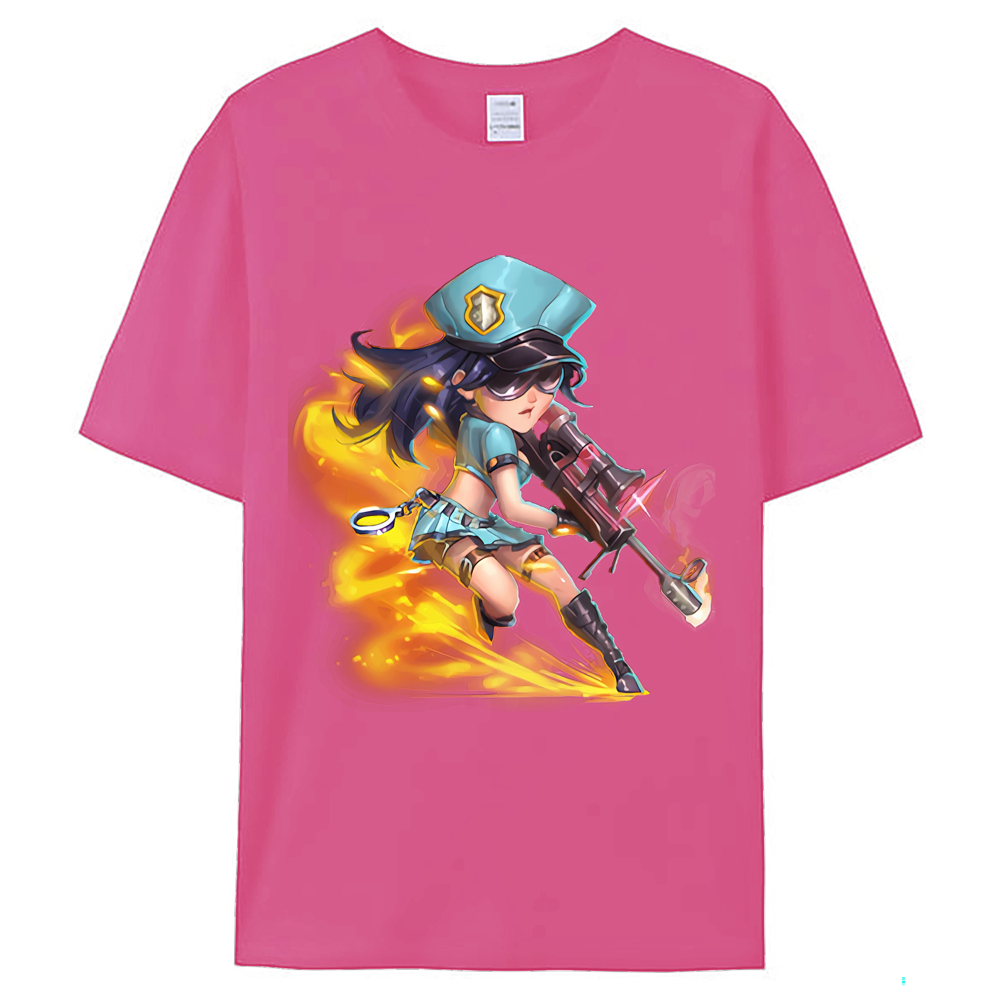 （画像用） リーグ・オブ・レジェンド League of Legends LOL レディースカジュアルプリントTシャツ（綿100％）