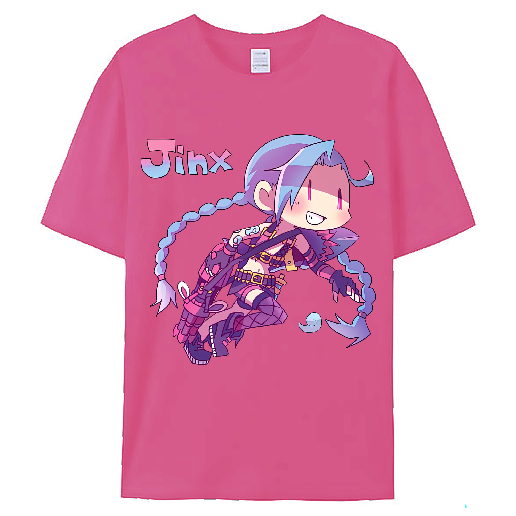 （画像用） リーグ・オブ・レジェンド League of Legends LOL レディースカジュアルプリントTシャツ（綿100％）