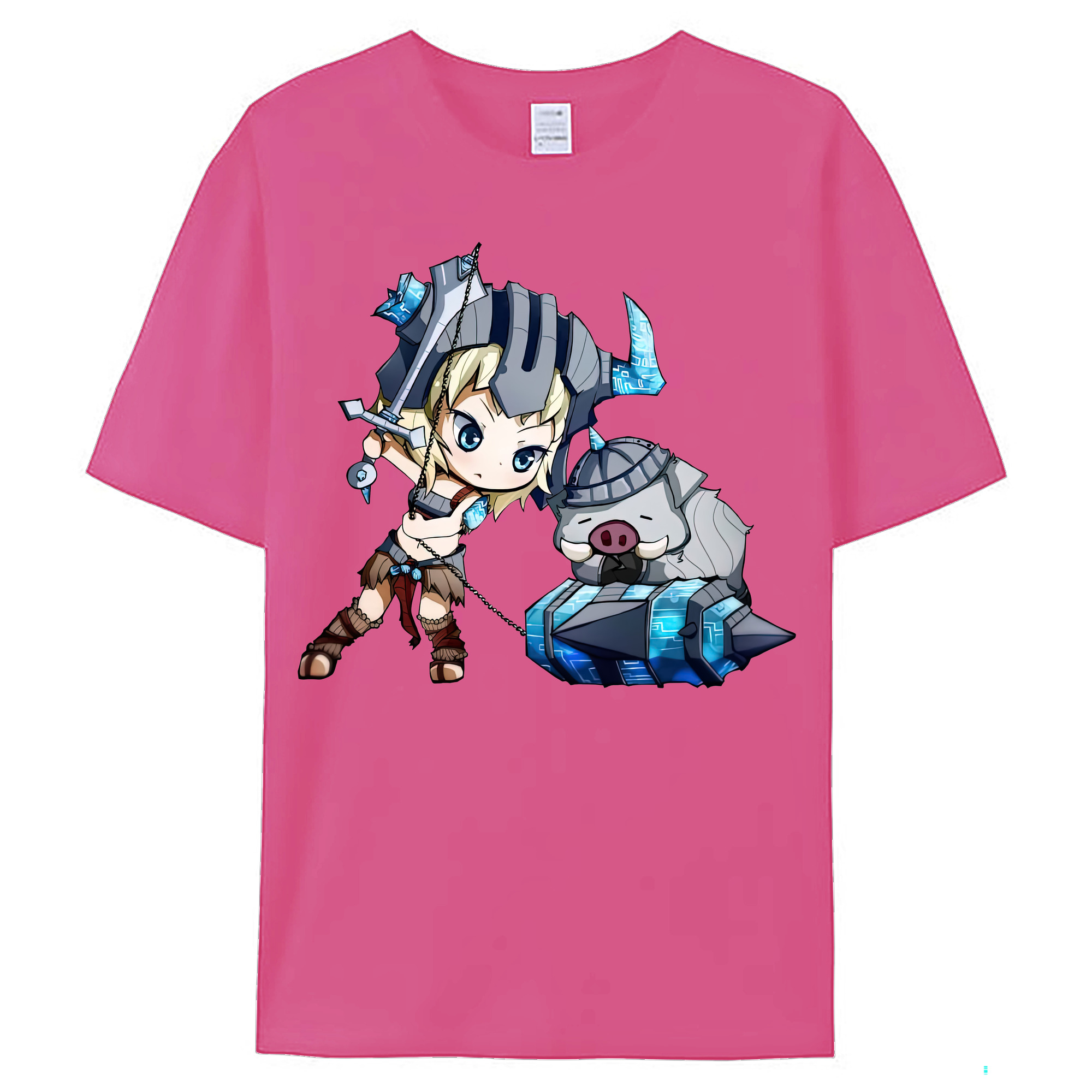 （画像用） リーグ・オブ・レジェンド League of Legends LOL レディースカジュアルプリントTシャツ（綿100％）