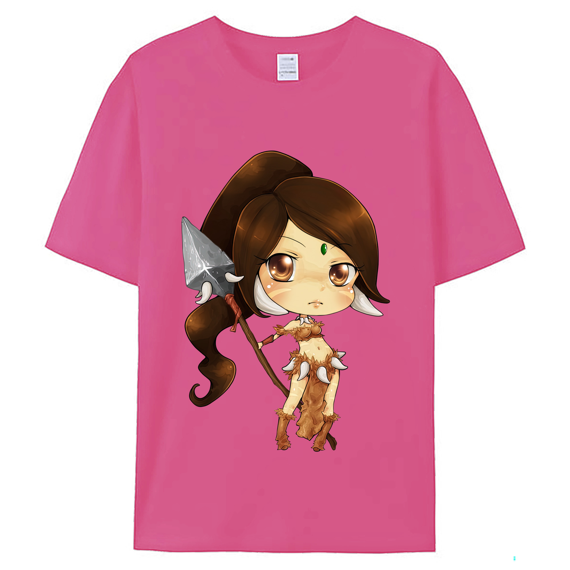 （画像用） リーグ・オブ・レジェンド League of Legends LOL レディースカジュアルプリントTシャツ（綿100％）