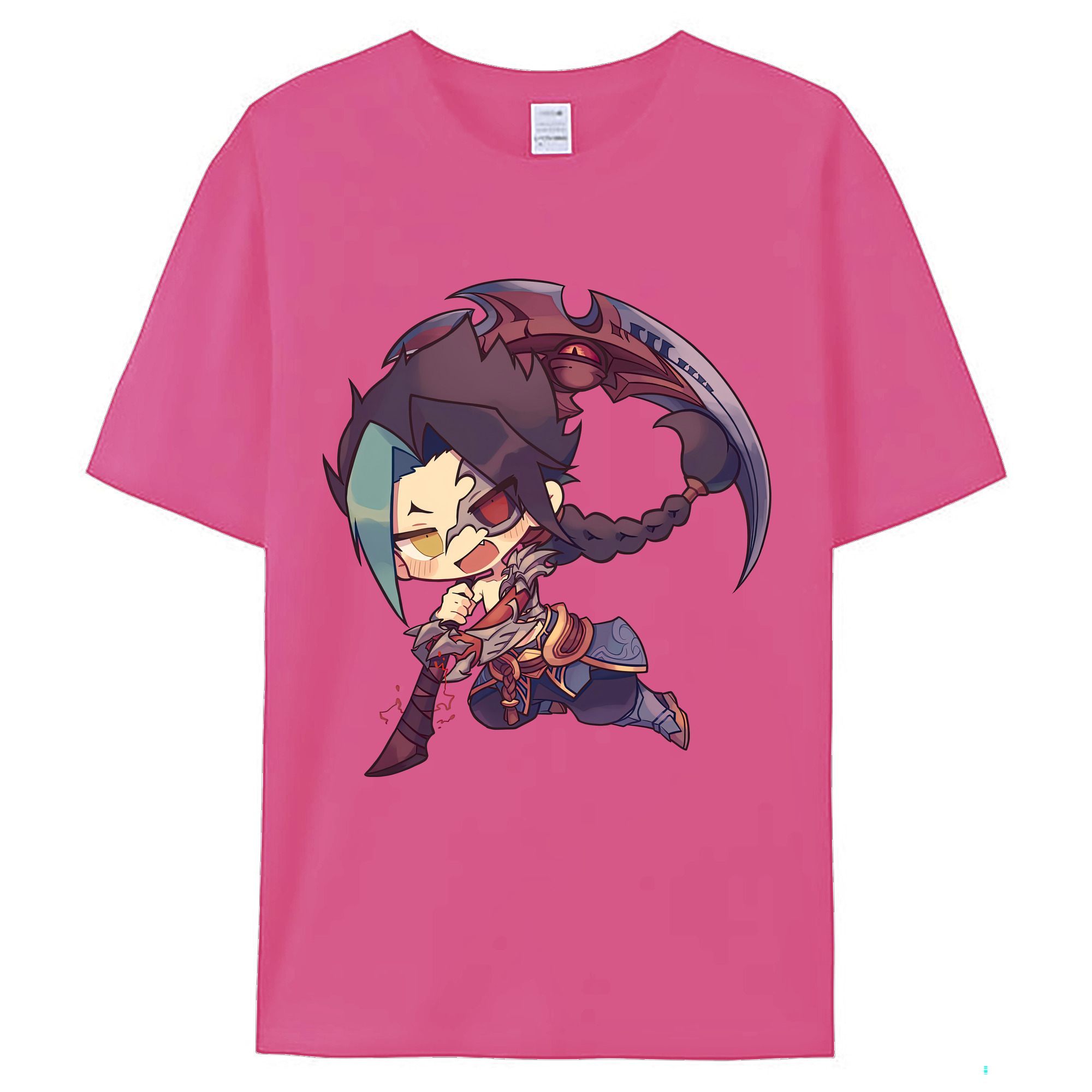 （画像用） リーグ・オブ・レジェンド League of Legends LOL レディースカジュアルプリントTシャツ（綿100％）