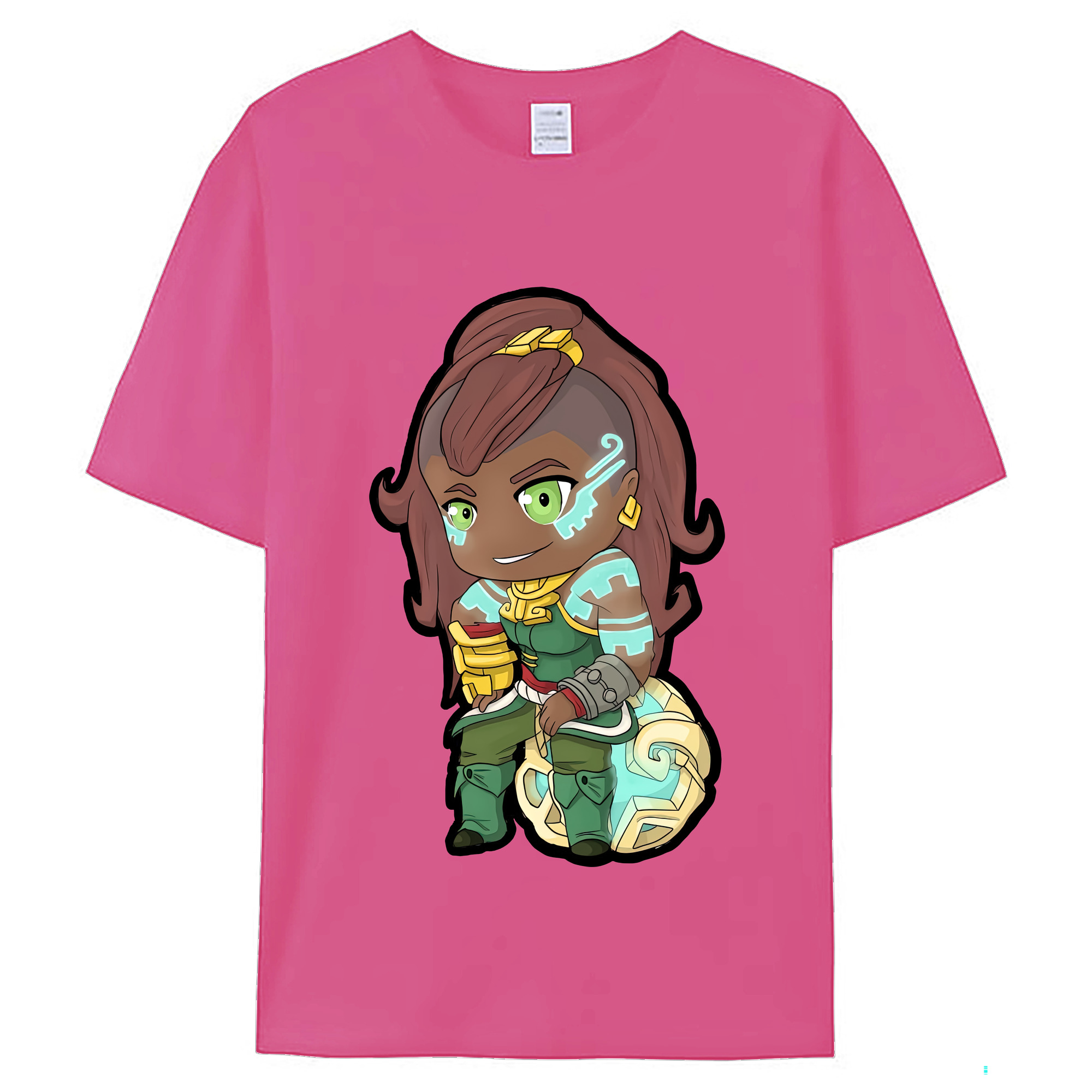 （画像用） リーグ・オブ・レジェンド League of Legends LOL レディースカジュアルプリントTシャツ（綿100％）