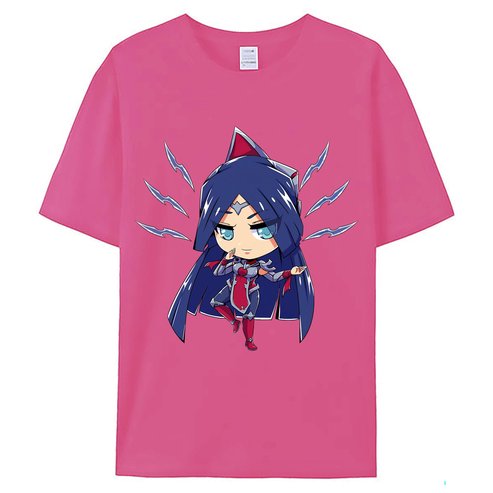 （画像用） リーグ・オブ・レジェンド League of Legends LOL レディースカジュアルプリントTシャツ（綿100％）