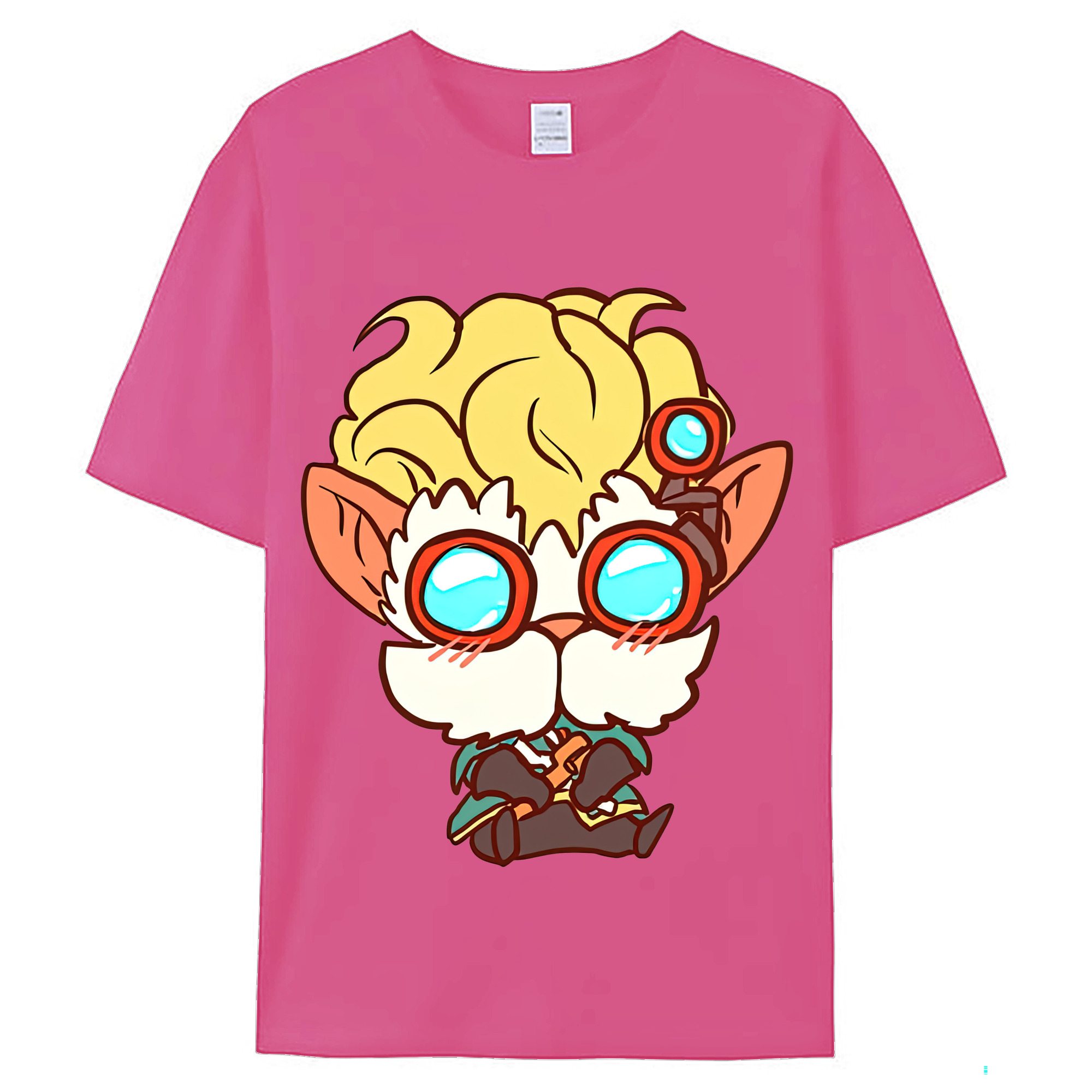 （画像用） リーグ・オブ・レジェンド League of Legends LOL レディースカジュアルプリントTシャツ（綿100％）