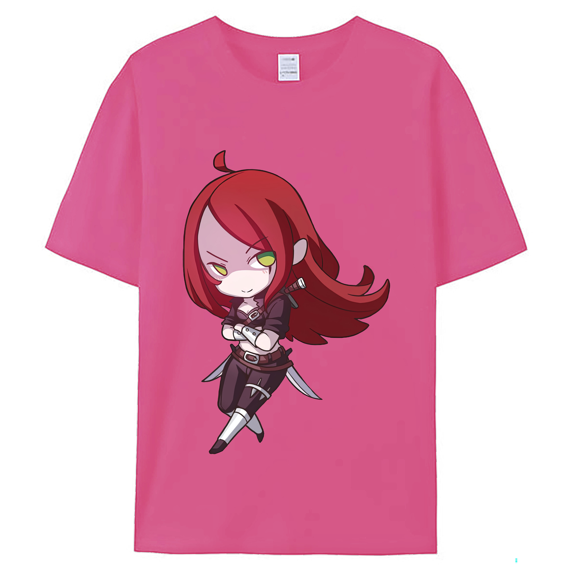 （画像用） リーグ・オブ・レジェンド League of Legends LOL レディースカジュアルプリントTシャツ（綿100％）