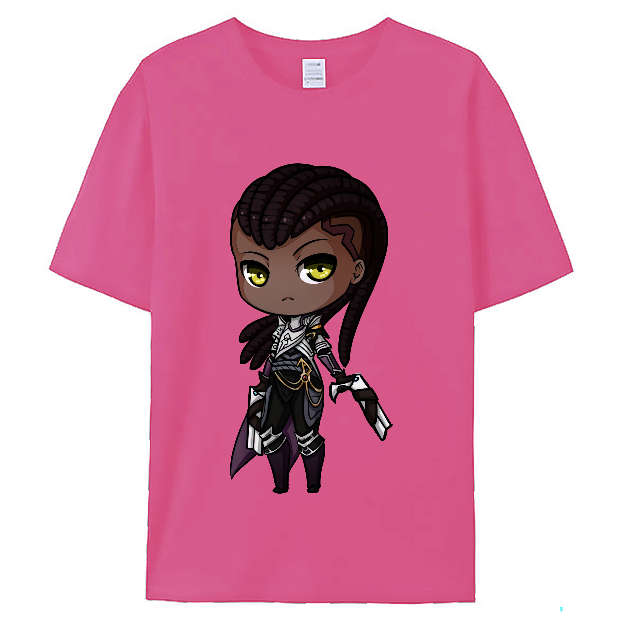 （画像用） リーグ・オブ・レジェンド League of Legends LOL レディースカジュアルプリントTシャツ（綿100％）