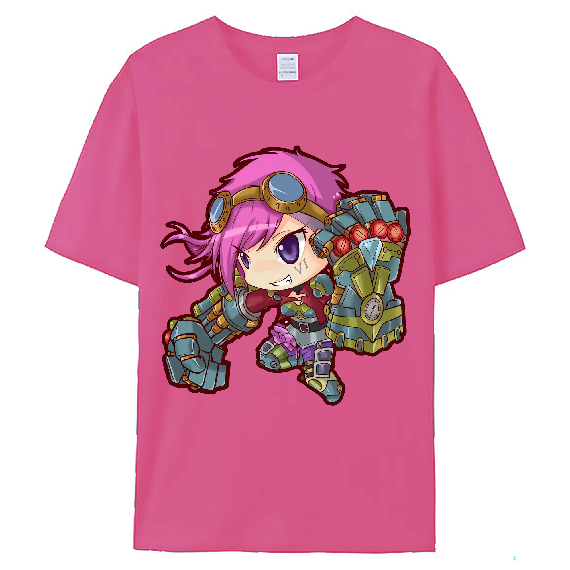 （画像用） リーグ・オブ・レジェンド League of Legends LOL レディースカジュアルプリントTシャツ（綿100％）