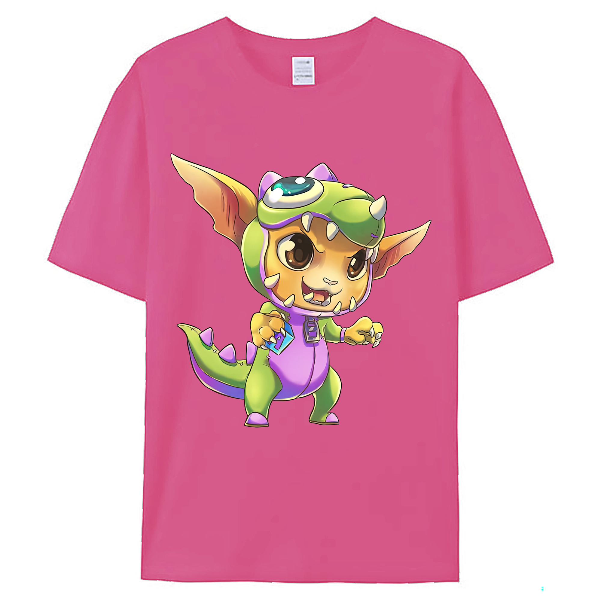 （画像用） リーグ・オブ・レジェンド League of Legends LOL レディースカジュアルプリントTシャツ（綿100％）