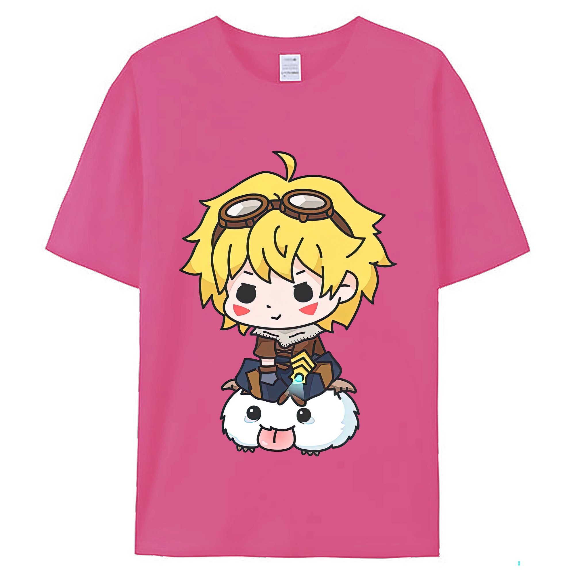 （画像用） リーグ・オブ・レジェンド League of Legends LOL レディースカジュアルプリントTシャツ（綿100％）