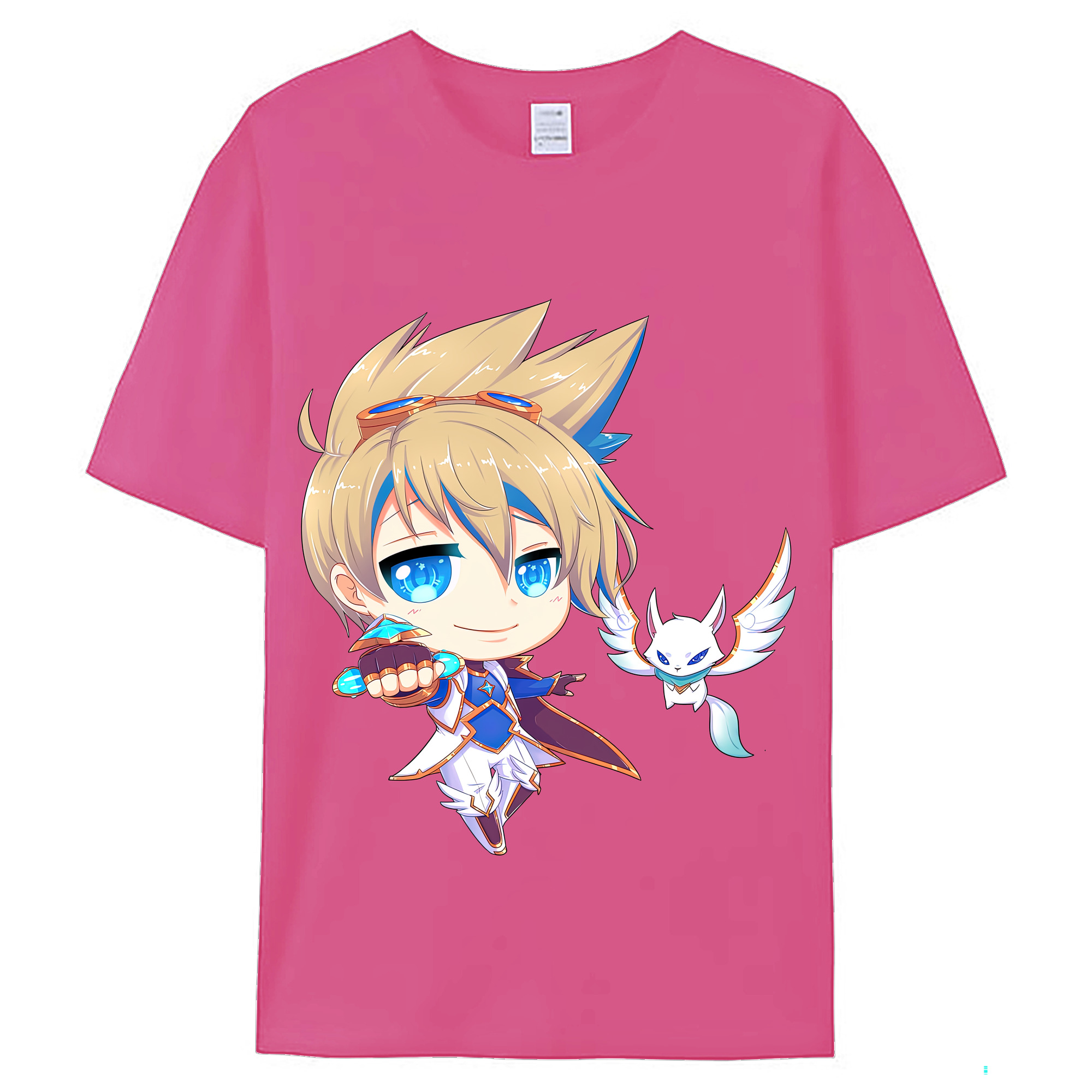 （画像用） リーグ・オブ・レジェンド League of Legends LOL レディースカジュアルプリントTシャツ（綿100％）