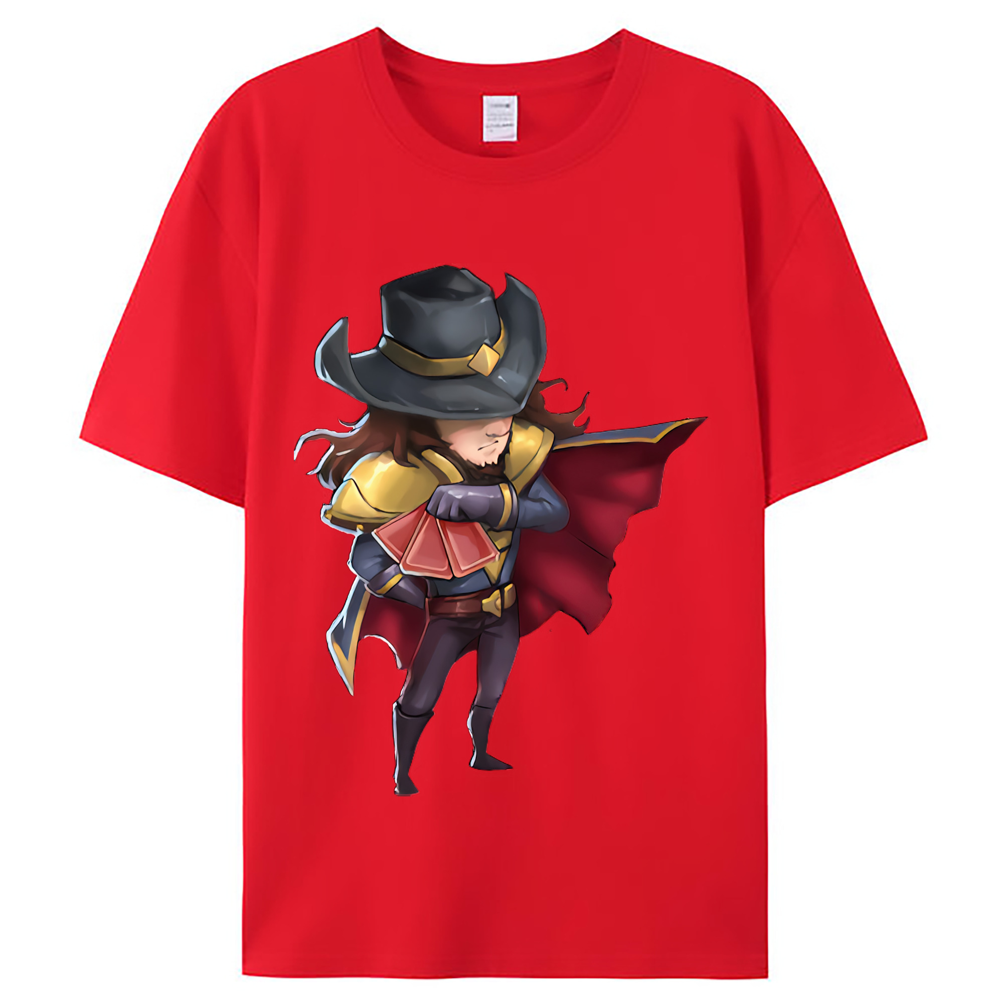 （画像用） リーグ・オブ・レジェンド League of Legends LOL レディースカジュアルプリントTシャツ（綿100％）