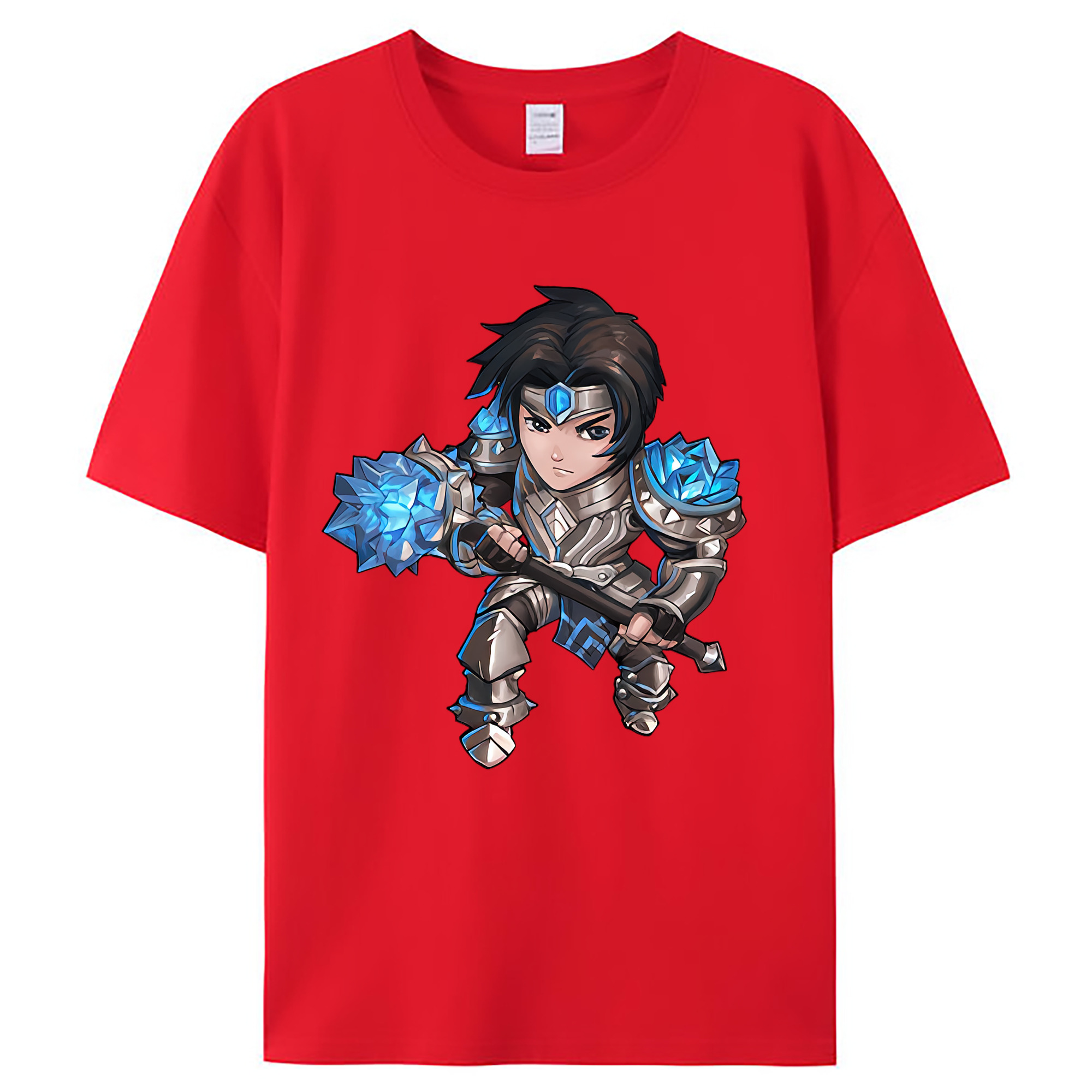 （画像用） リーグ・オブ・レジェンド League of Legends LOL レディースカジュアルプリントTシャツ（綿100％）
