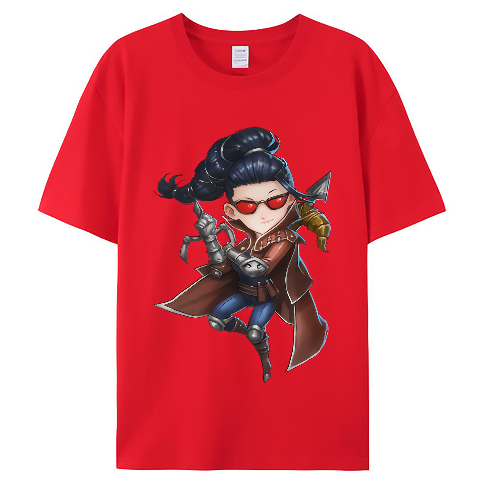 （画像用） リーグ・オブ・レジェンド League of Legends LOL レディースカジュアルプリントTシャツ（綿100％）