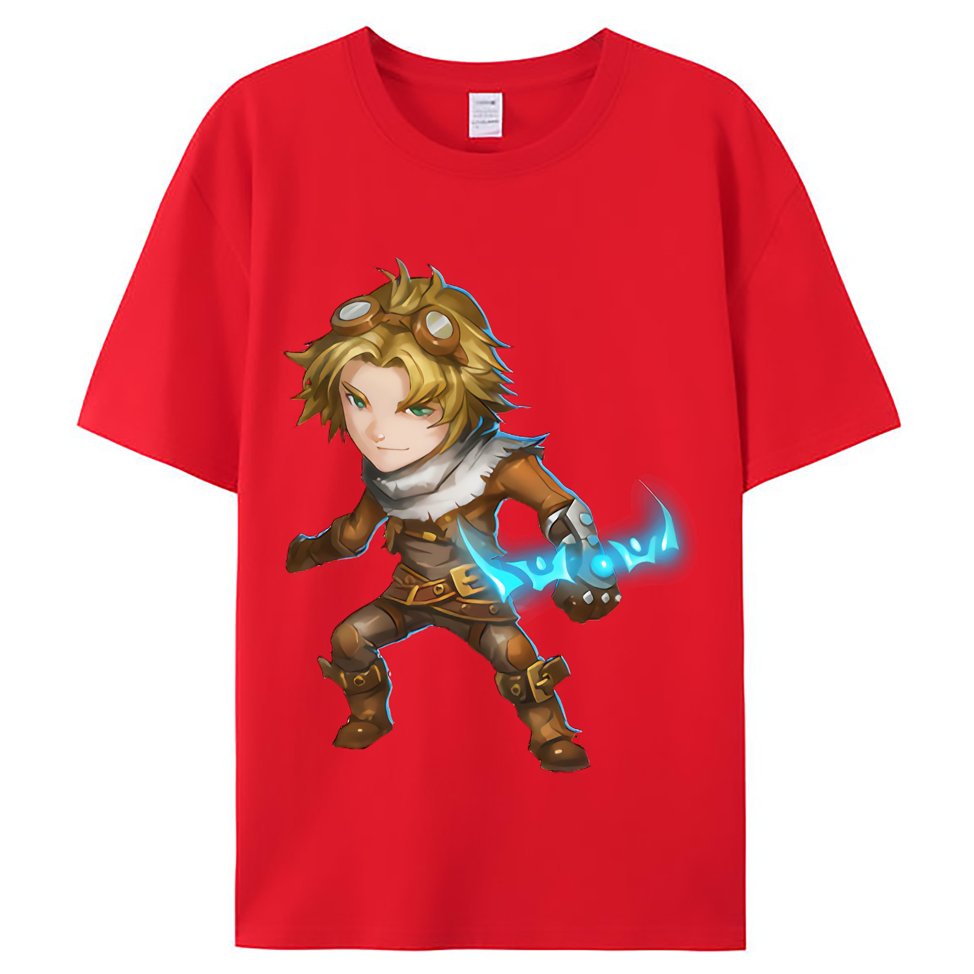 （画像用） リーグ・オブ・レジェンド League of Legends LOL レディースカジュアルプリントTシャツ（綿100％）