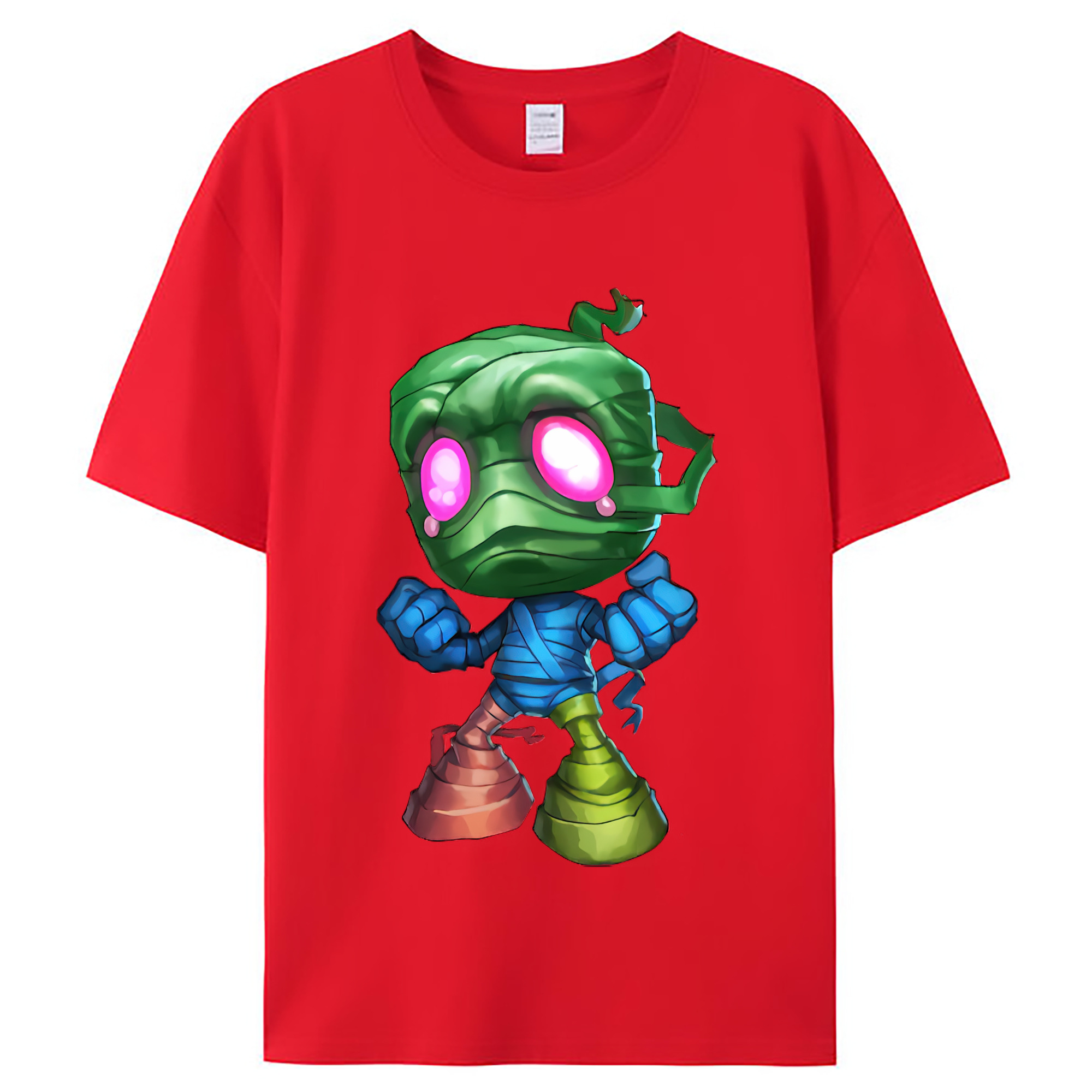 （画像用） リーグ・オブ・レジェンド League of Legends LOL レディースカジュアルプリントTシャツ（綿100％）