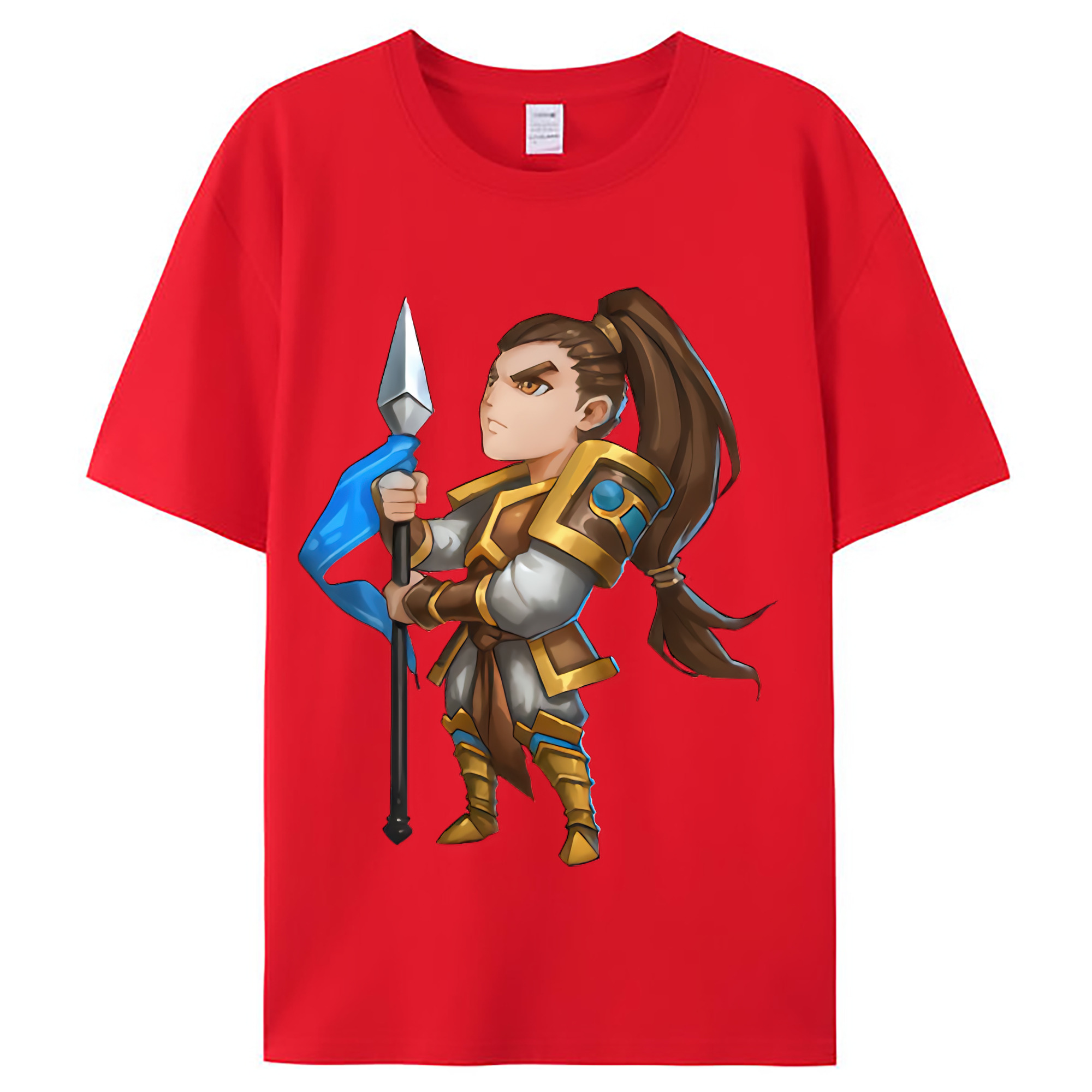 （画像用） リーグ・オブ・レジェンド League of Legends LOL レディースカジュアルプリントTシャツ（綿100％）